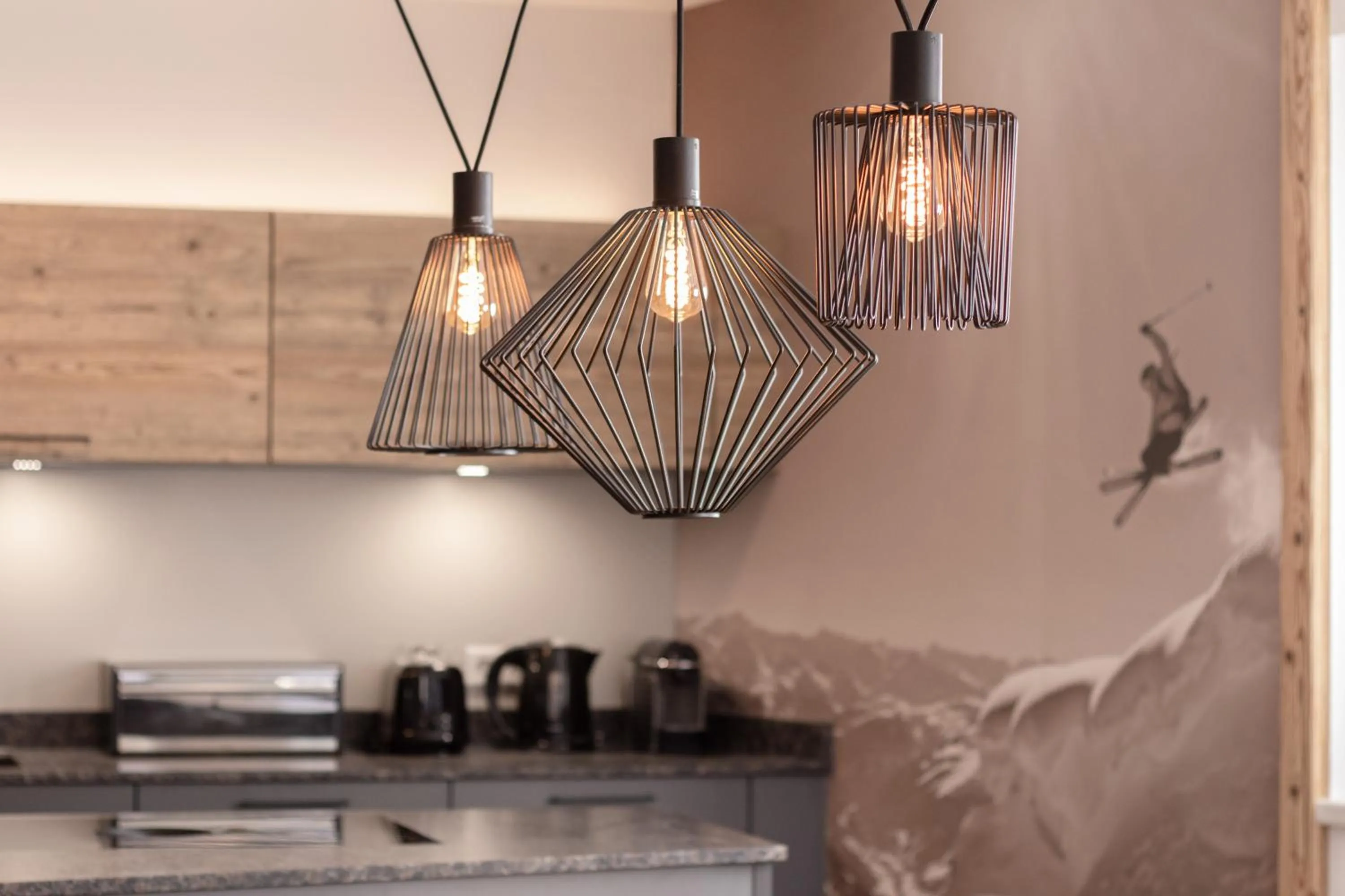 kitchen in AvenidA Style Appartements by Alpin Rentals