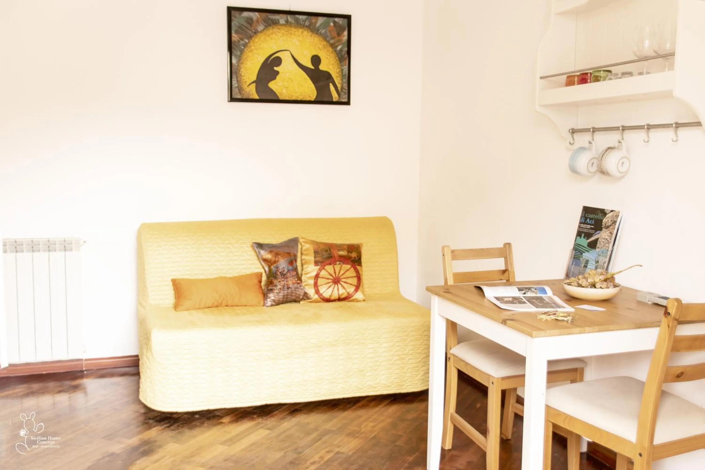 Living room in Sicilian Home