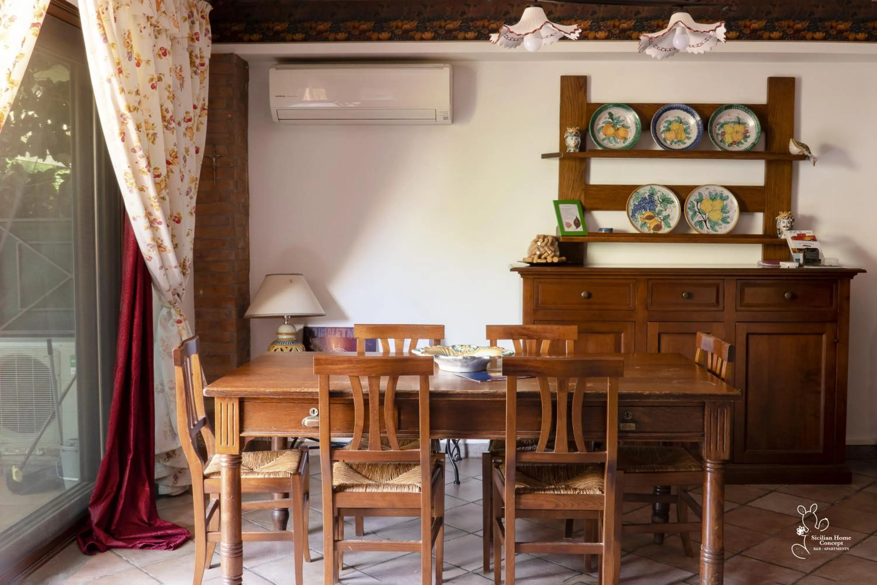 Dining area in Sicilian Home