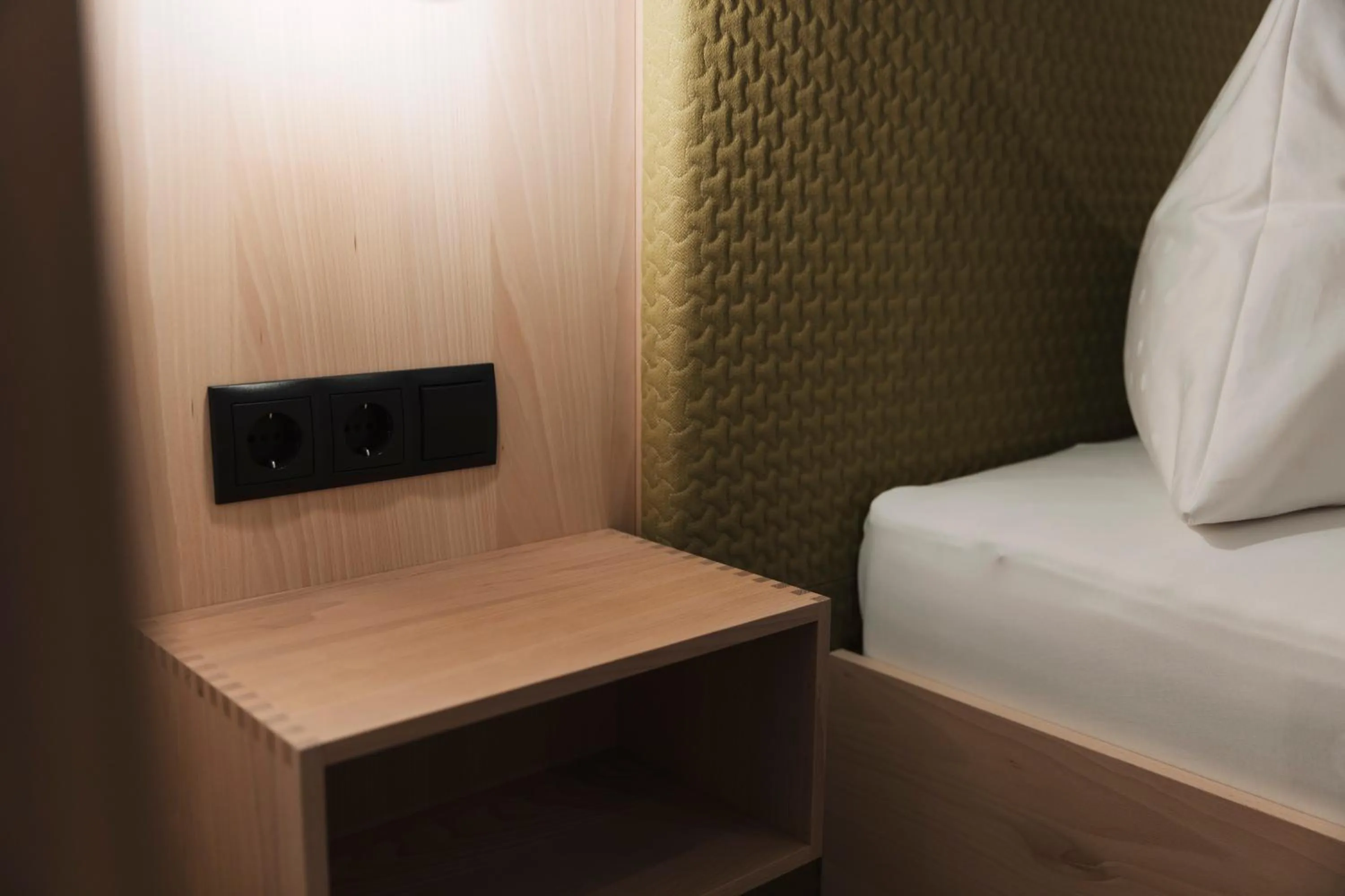 Bed in Hotel Dominic