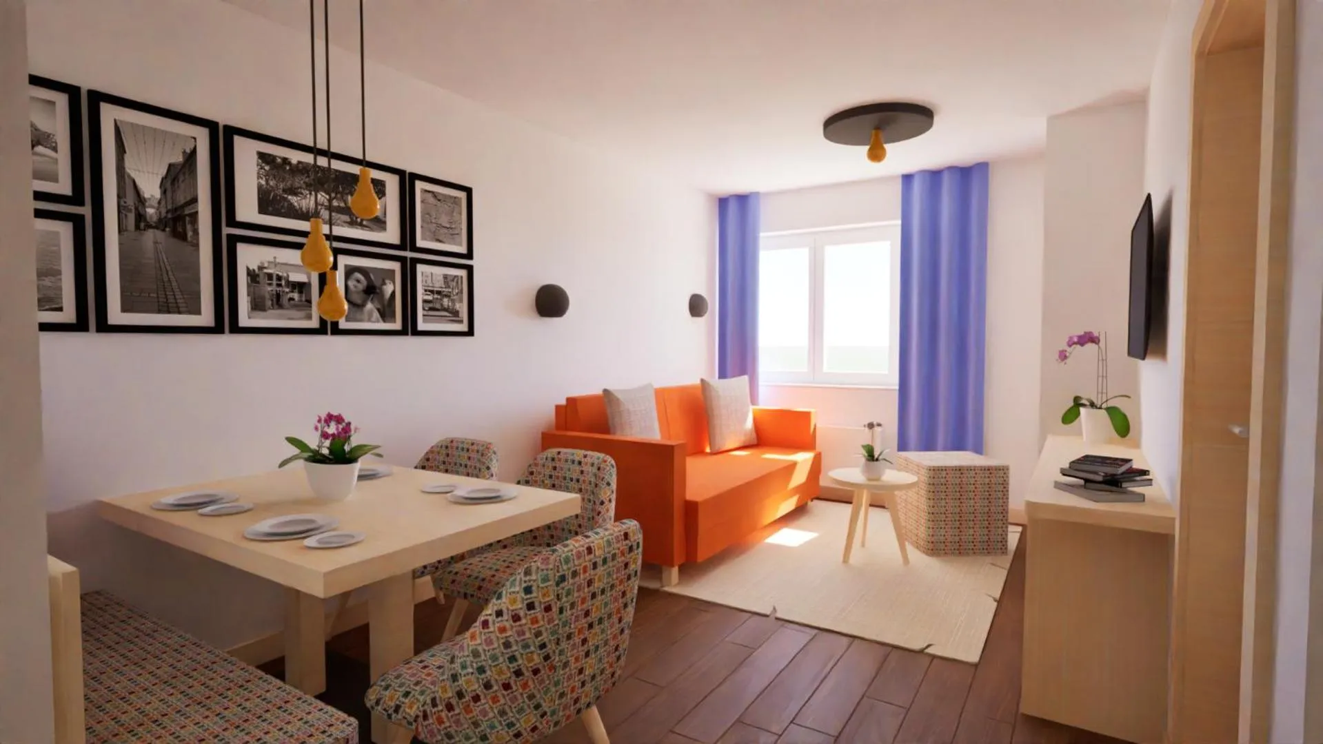 Living room in Hotel Dominic