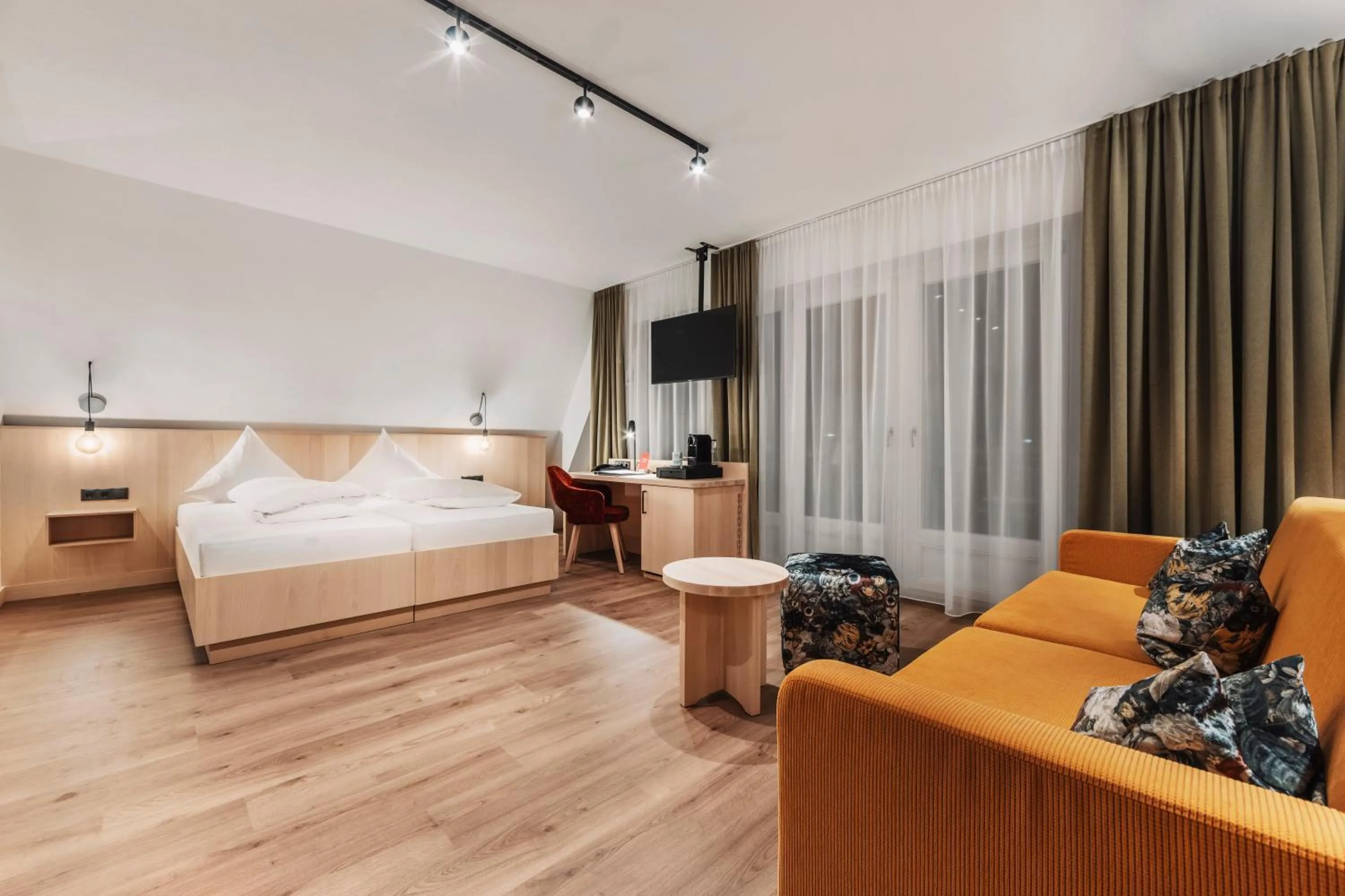 Bed in Hotel Dominic