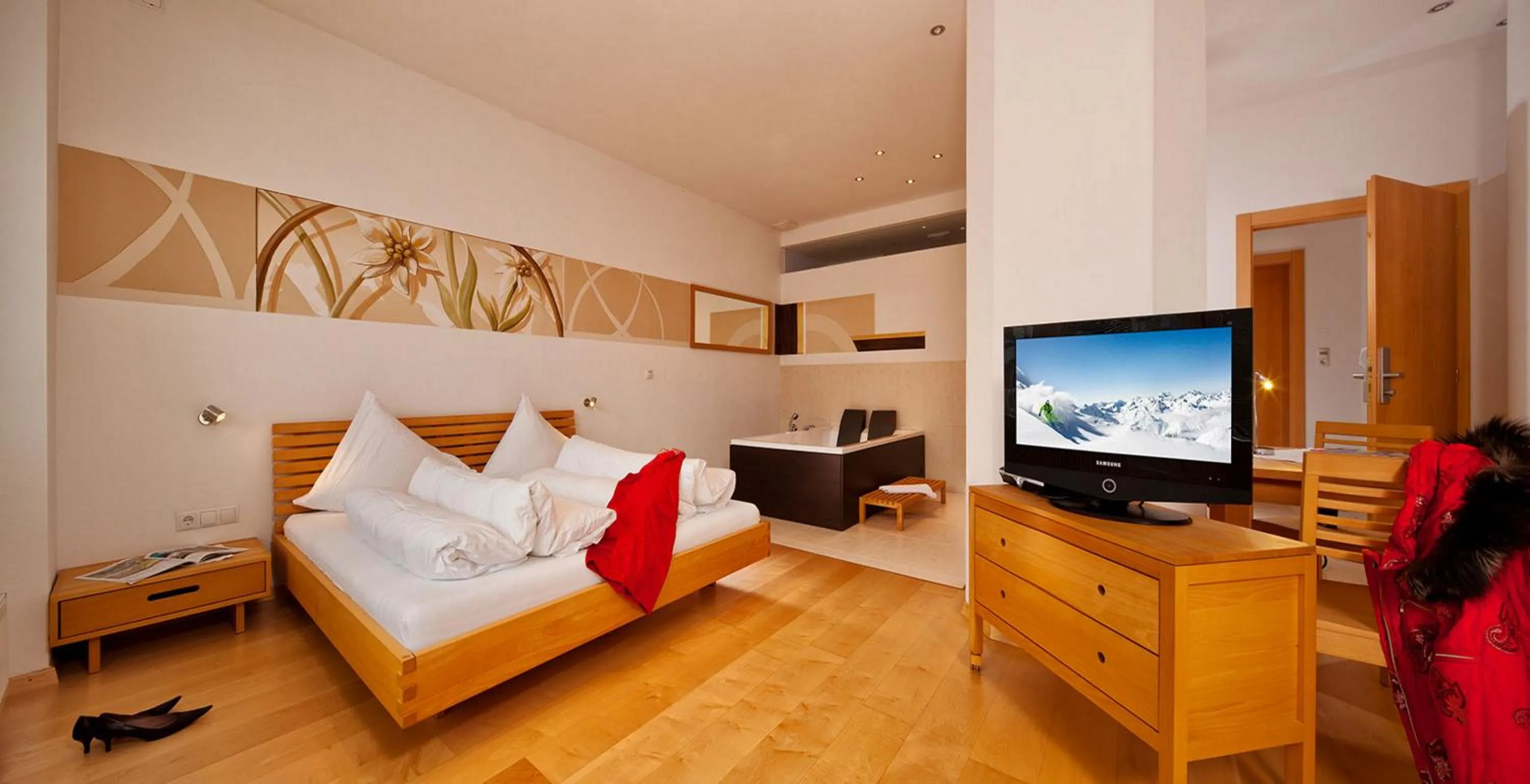 Bed in Hotel Dominic