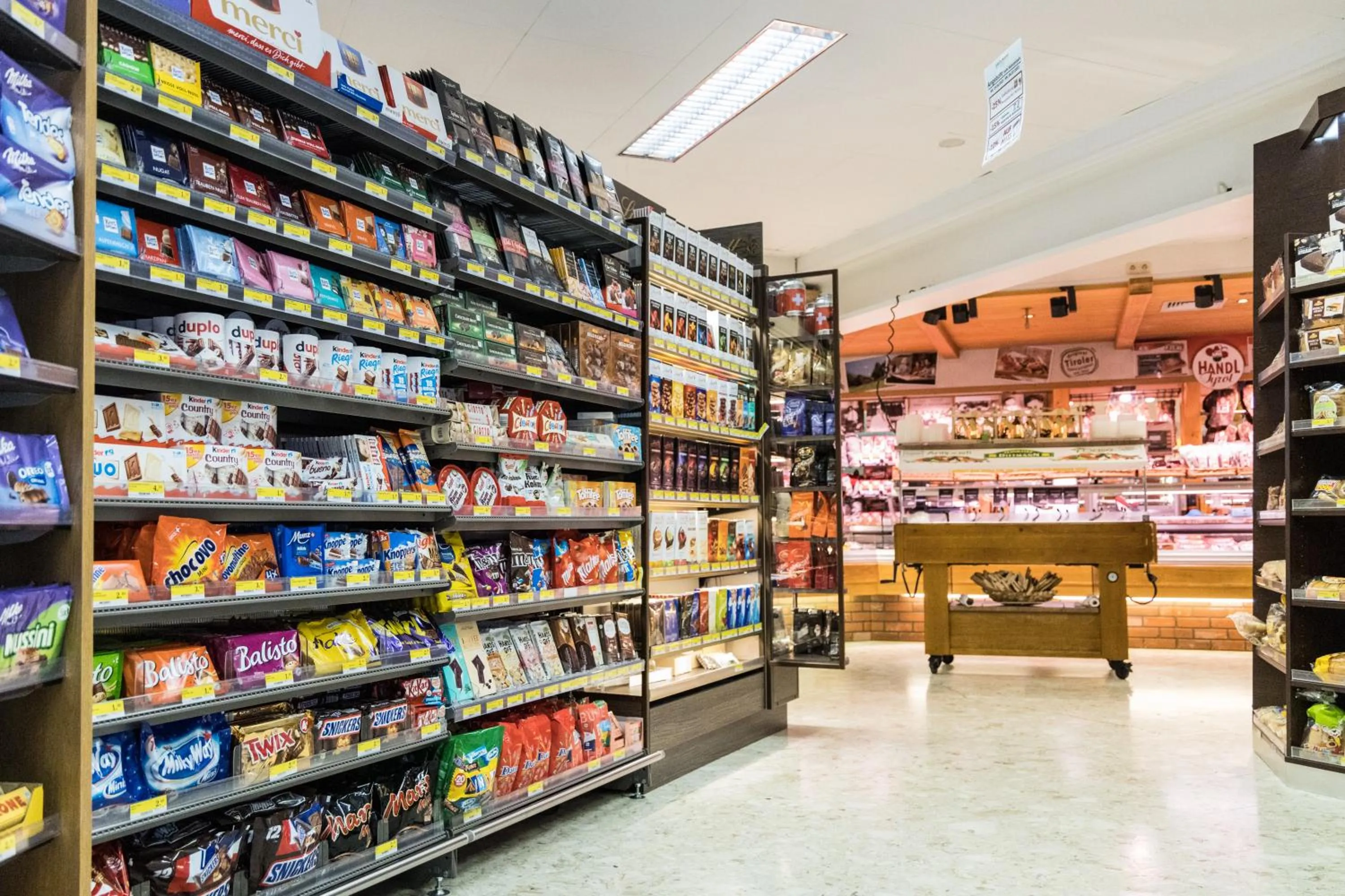 On-site shops in Pfefferkorn's Hotel