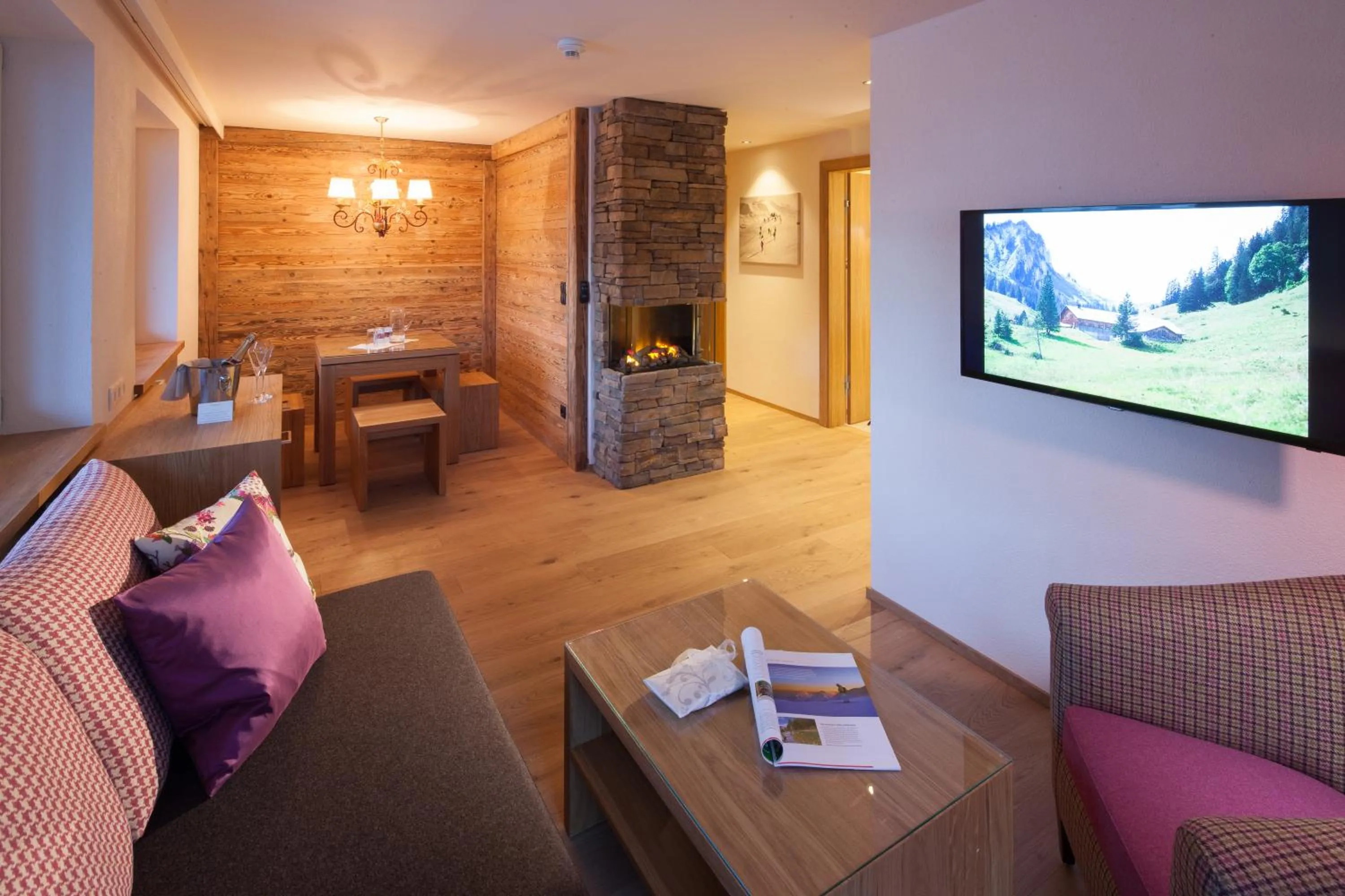 Living room in Pfefferkorn's Hotel