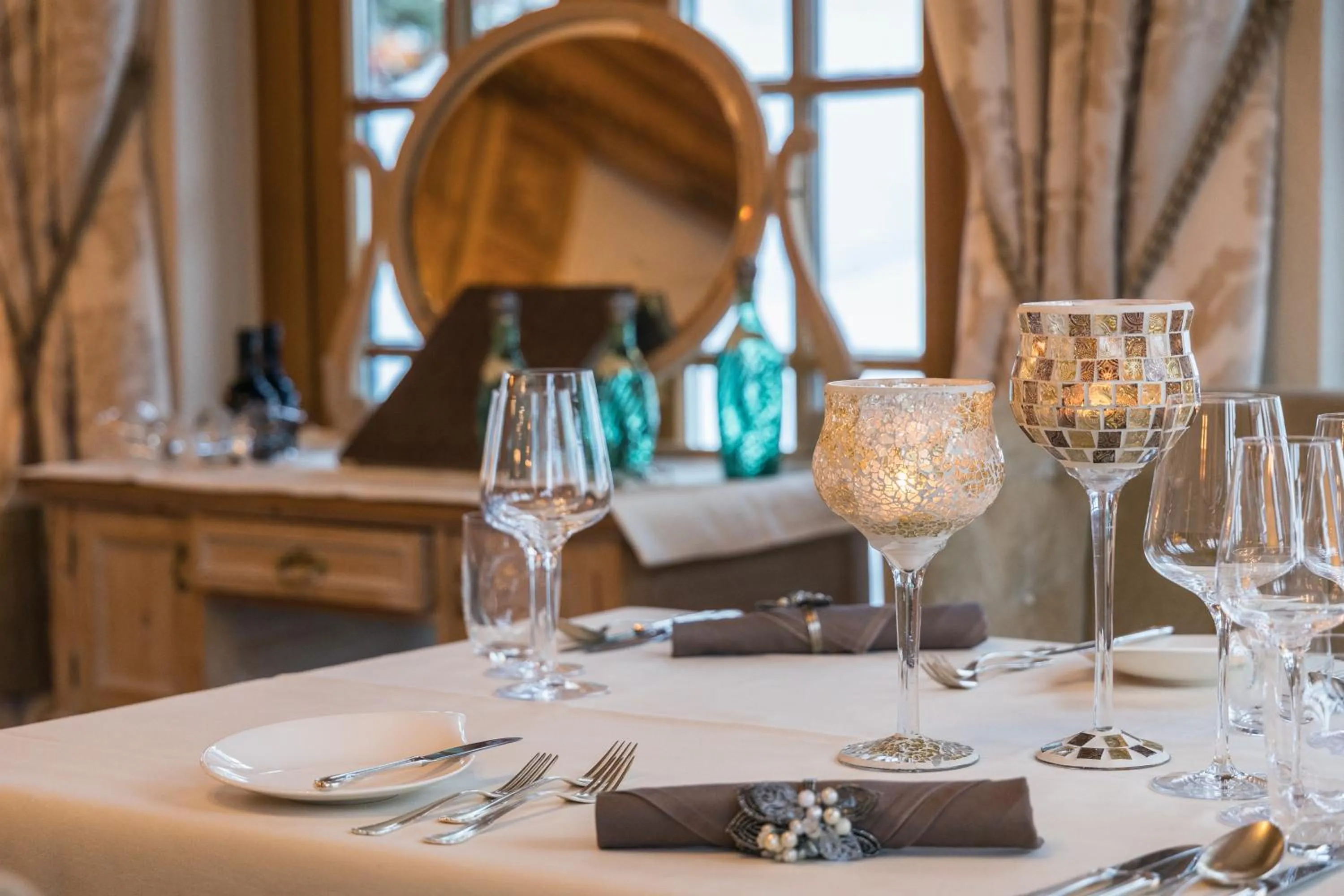 Food and drinks in Pfefferkorn's Hotel