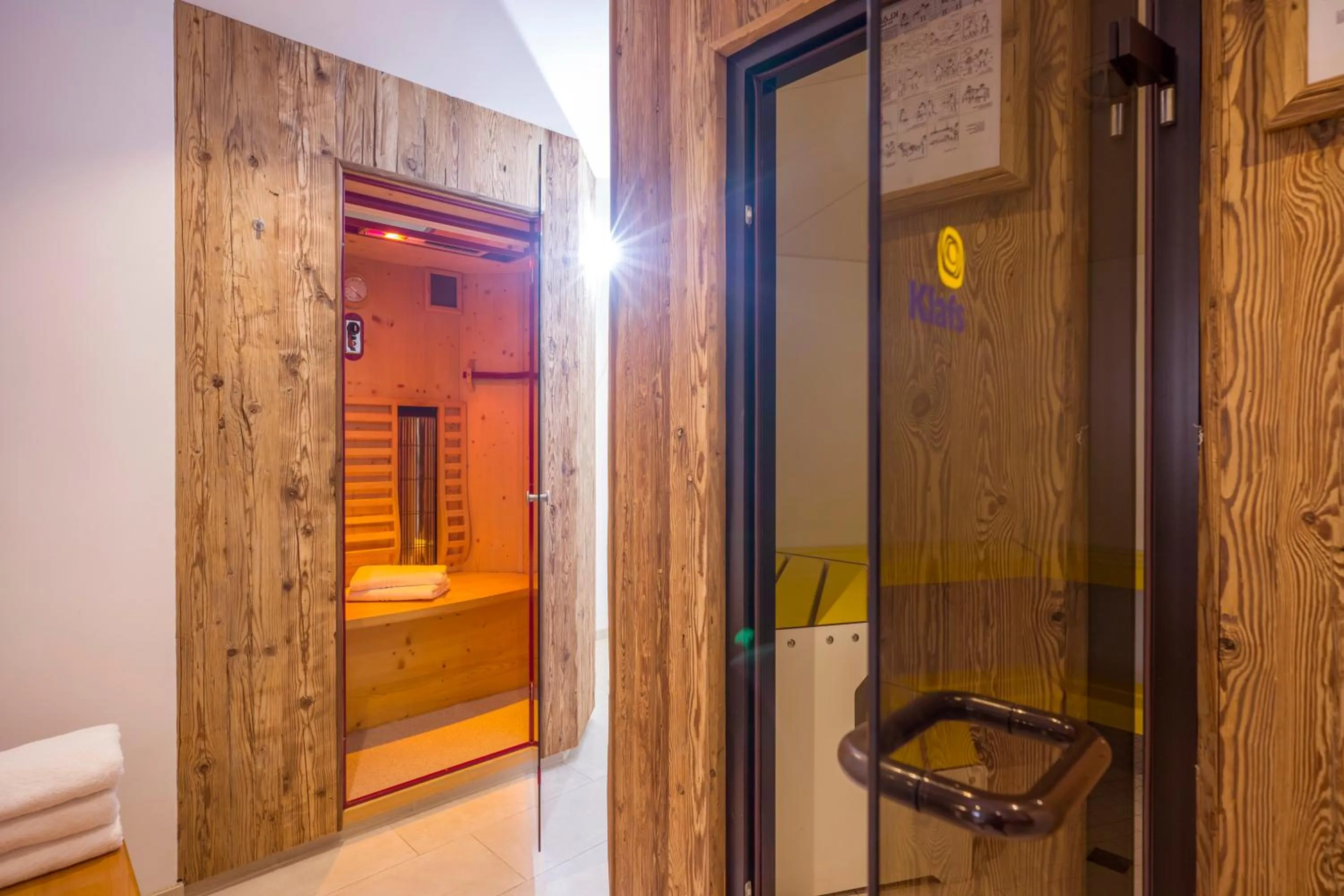 Sauna in Sporthotel Austria
