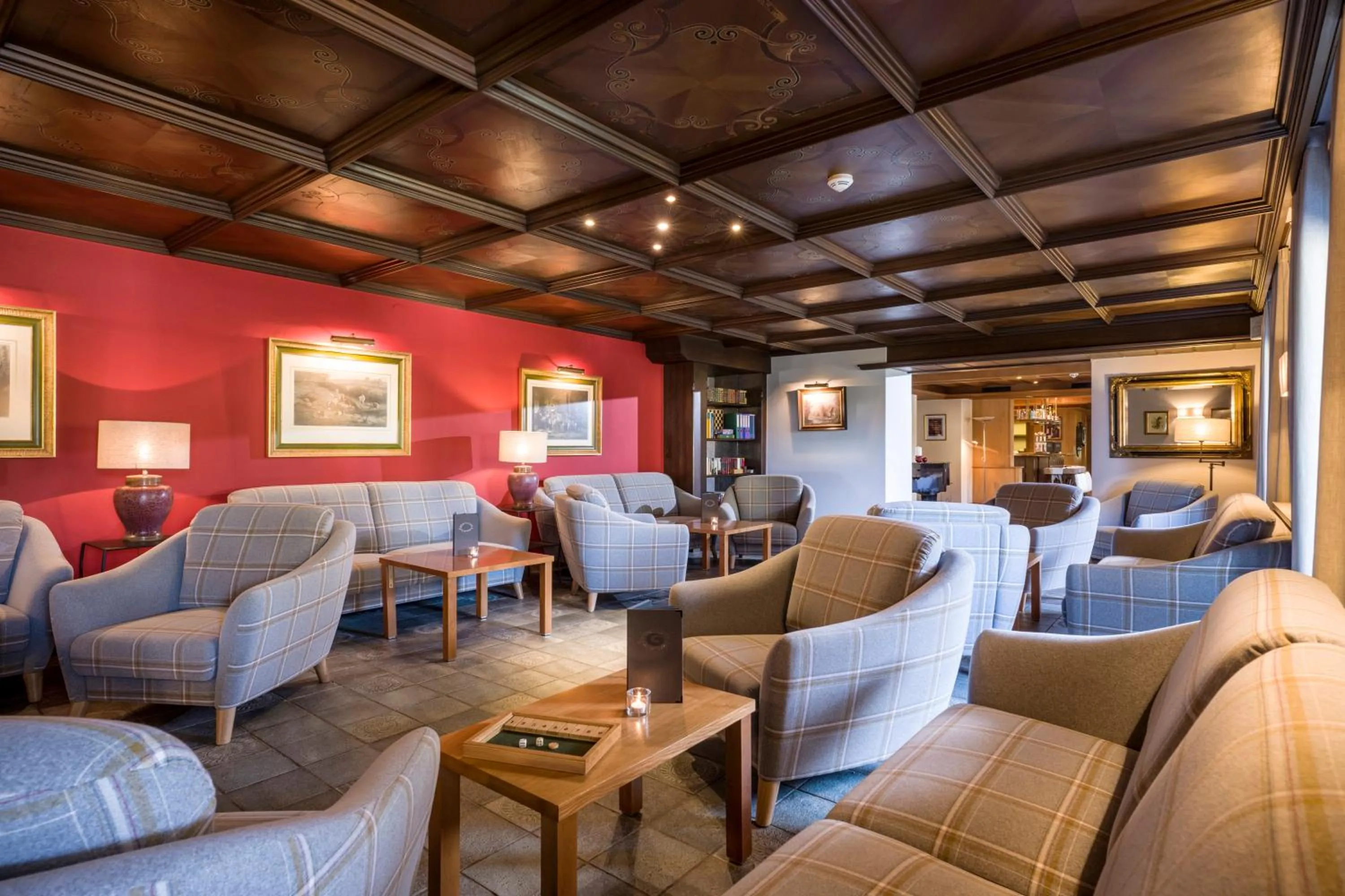 Lobby or reception in Sporthotel Austria