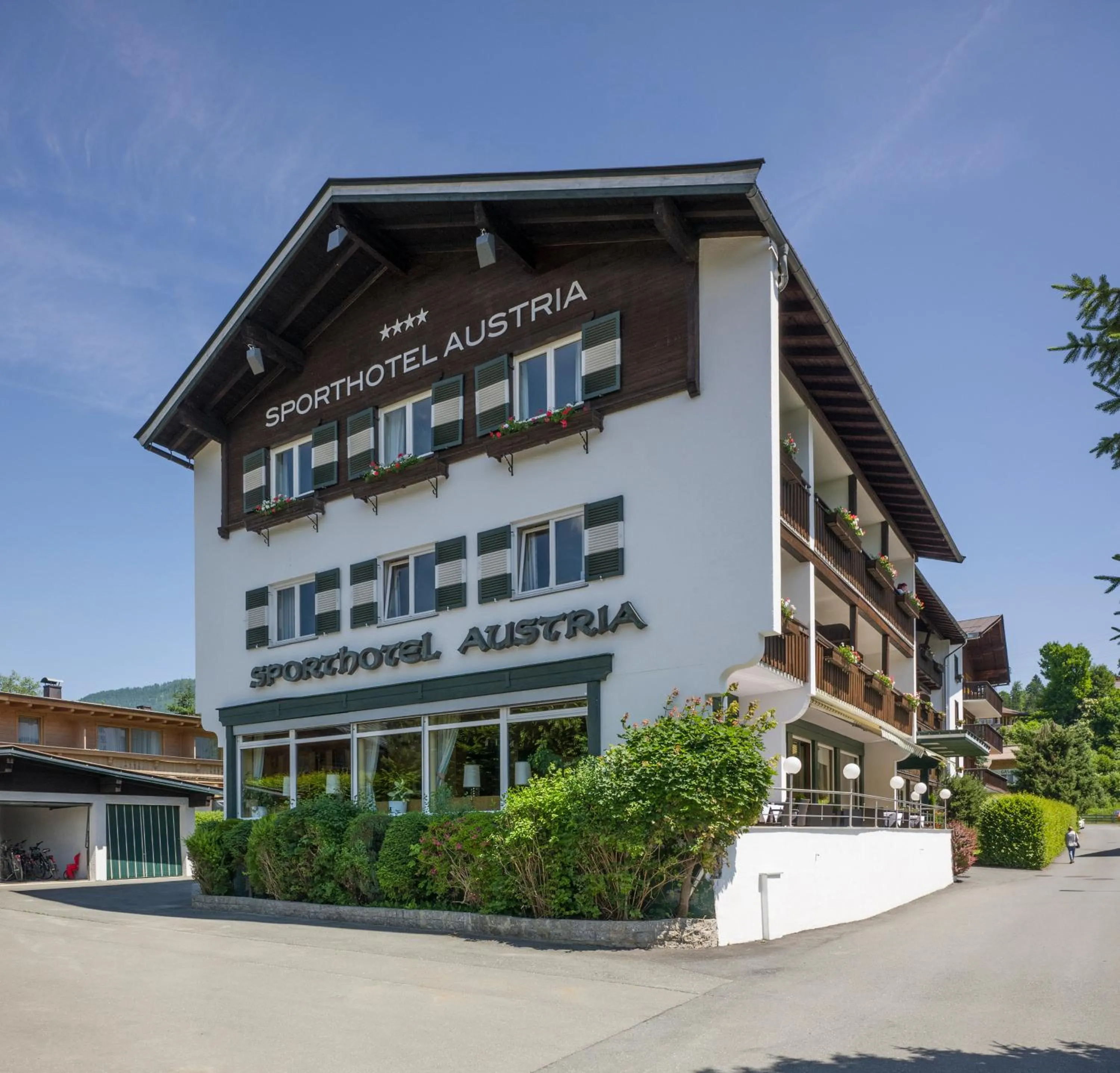 Property building in Sporthotel Austria