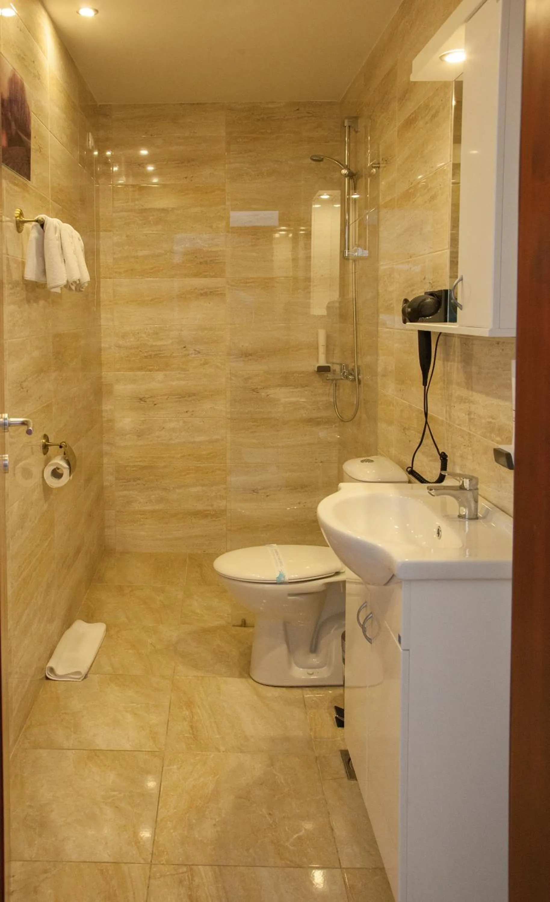 Shower in Hotel Happy