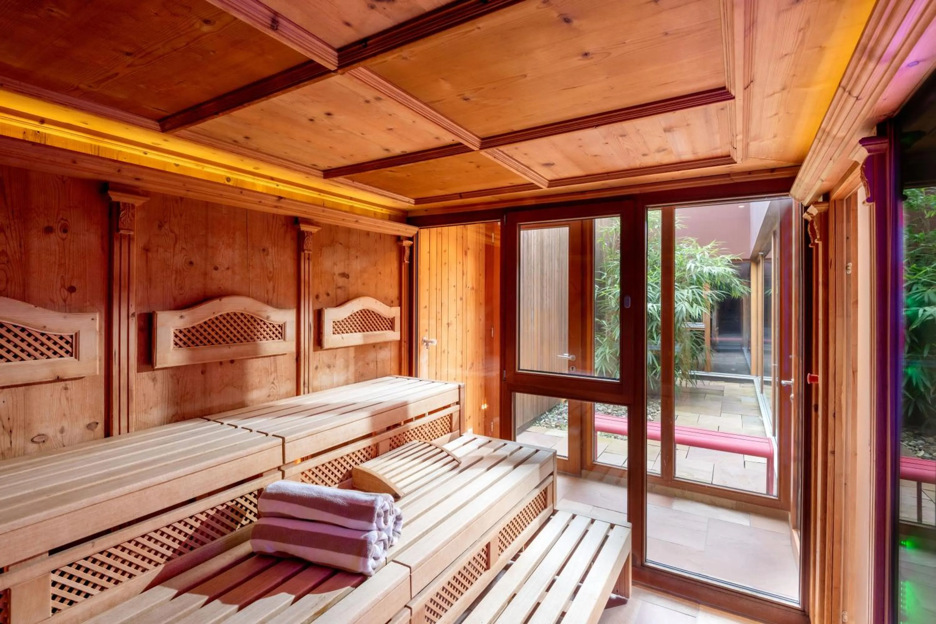 Sauna, Bed in Relax & Vitalhotel Adler