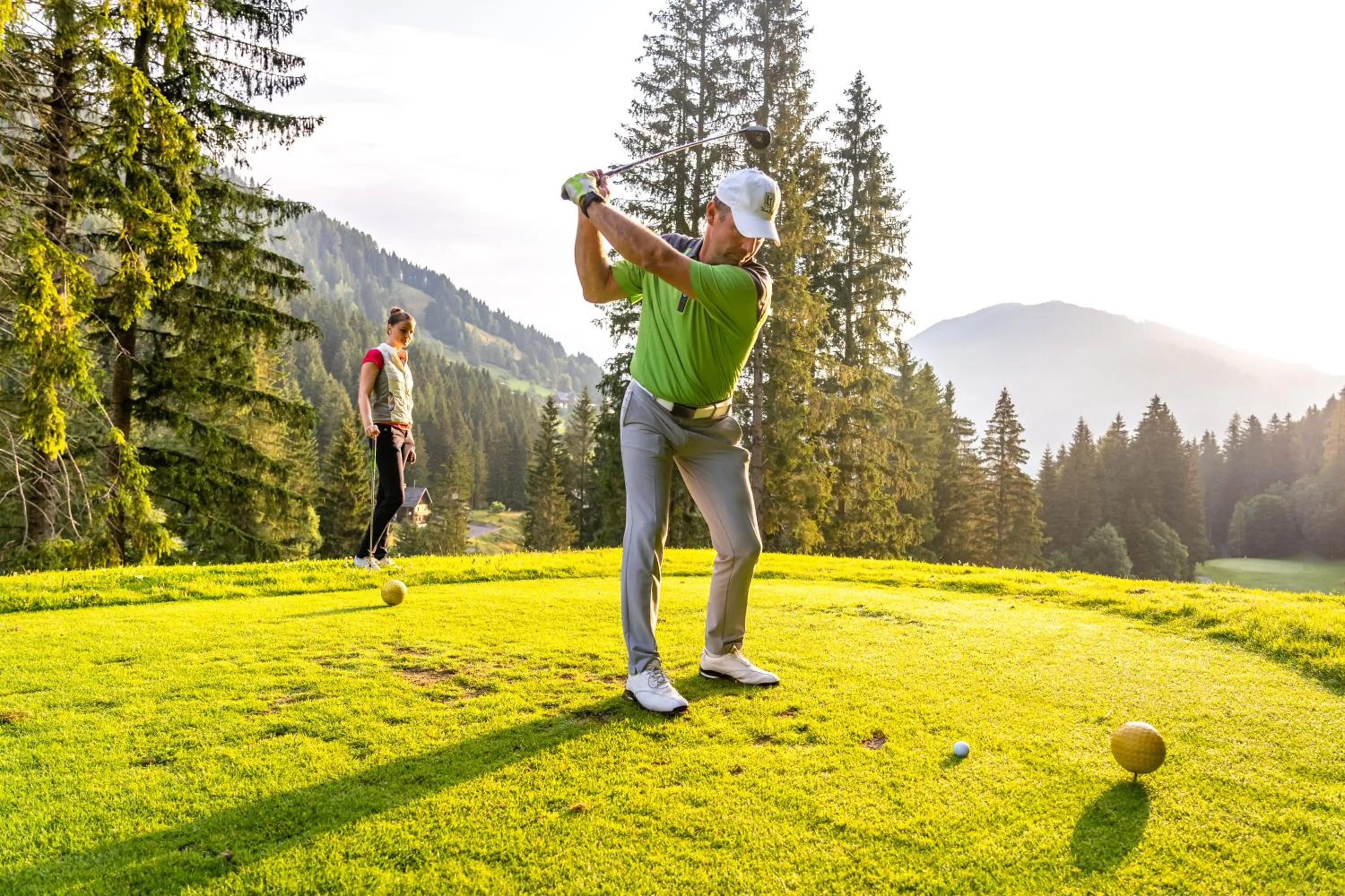 Golfcourse in Genusshotel Almrausch