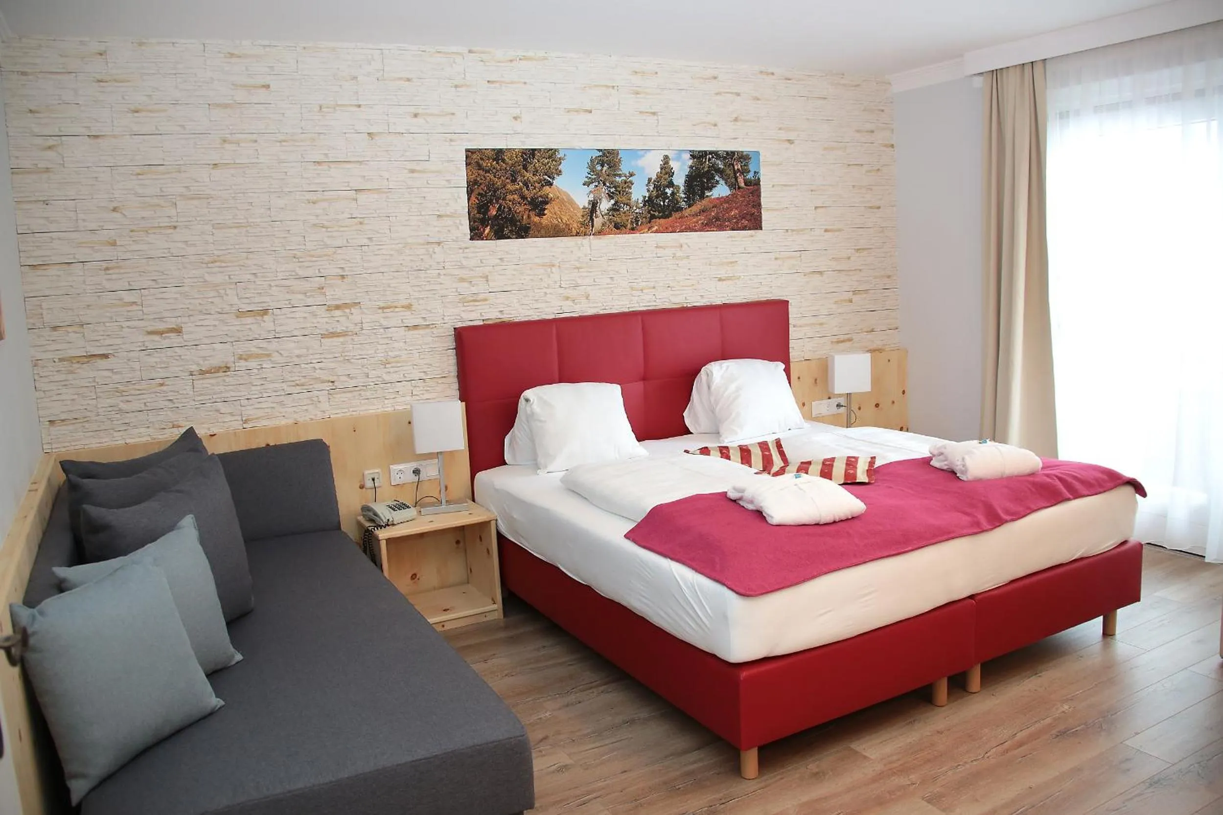Bed in Genusshotel Almrausch
