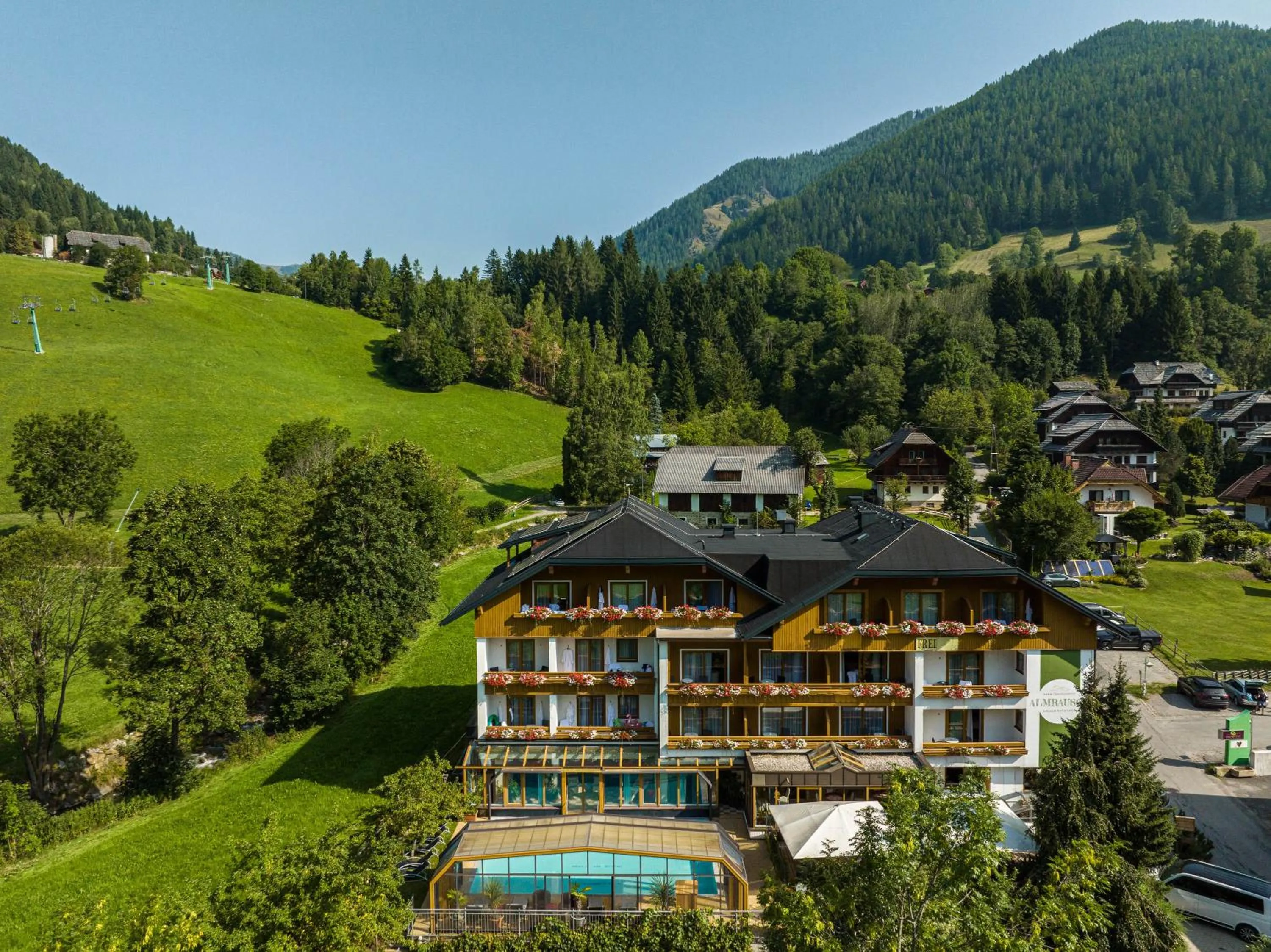 Property building in Genusshotel Almrausch