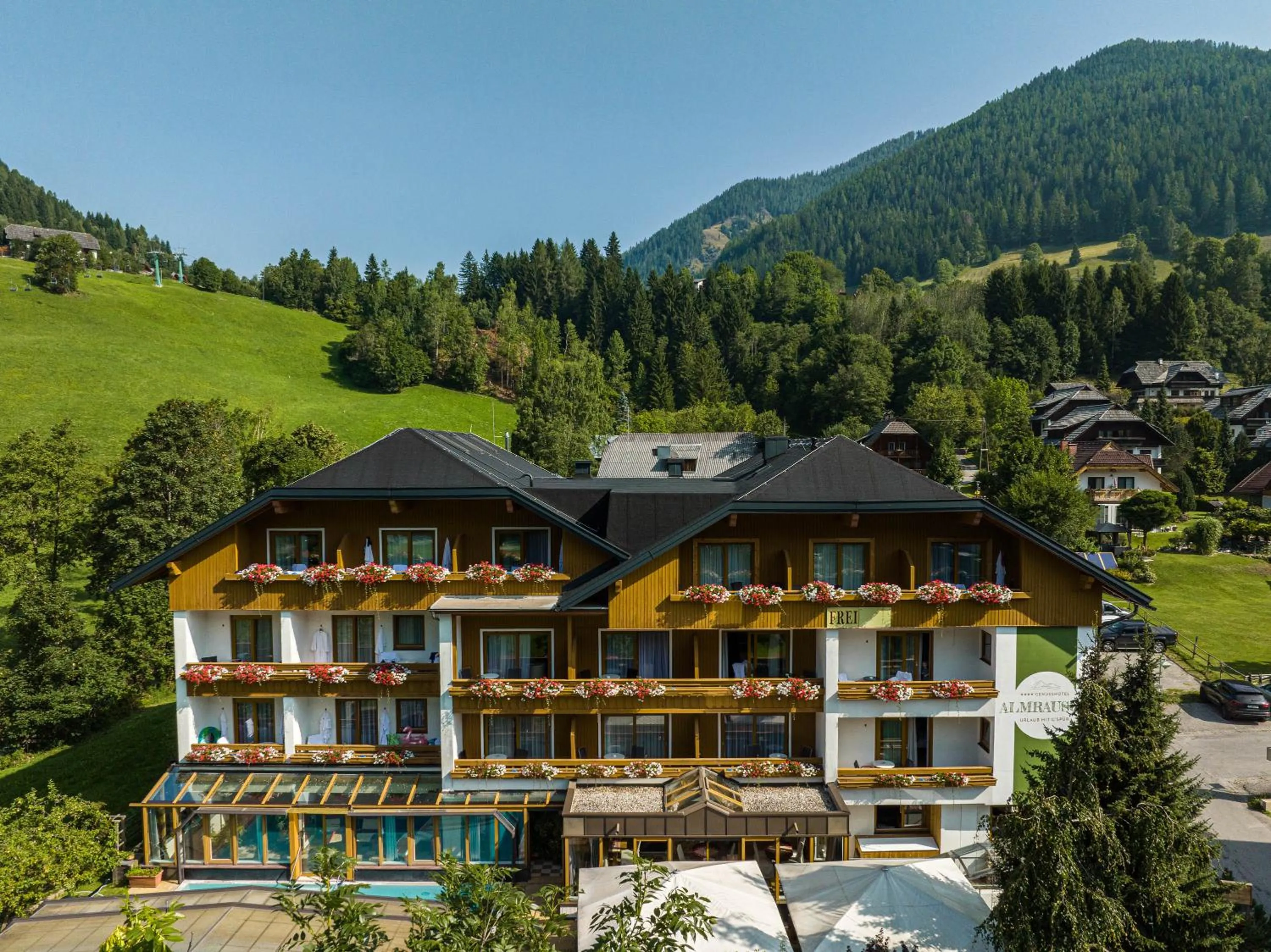 Property building in Genusshotel Almrausch