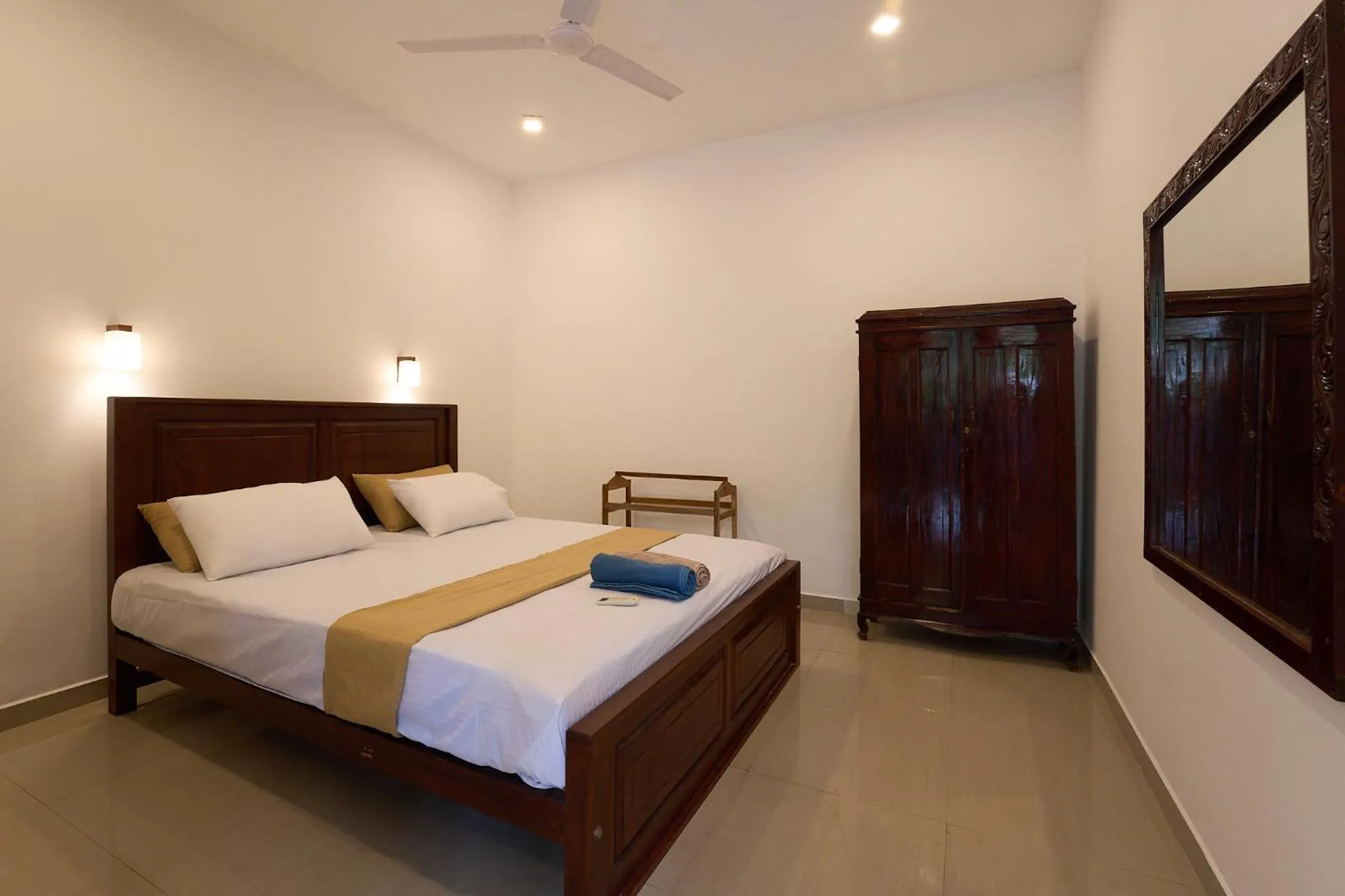 Bed in The CatiPe Lodge