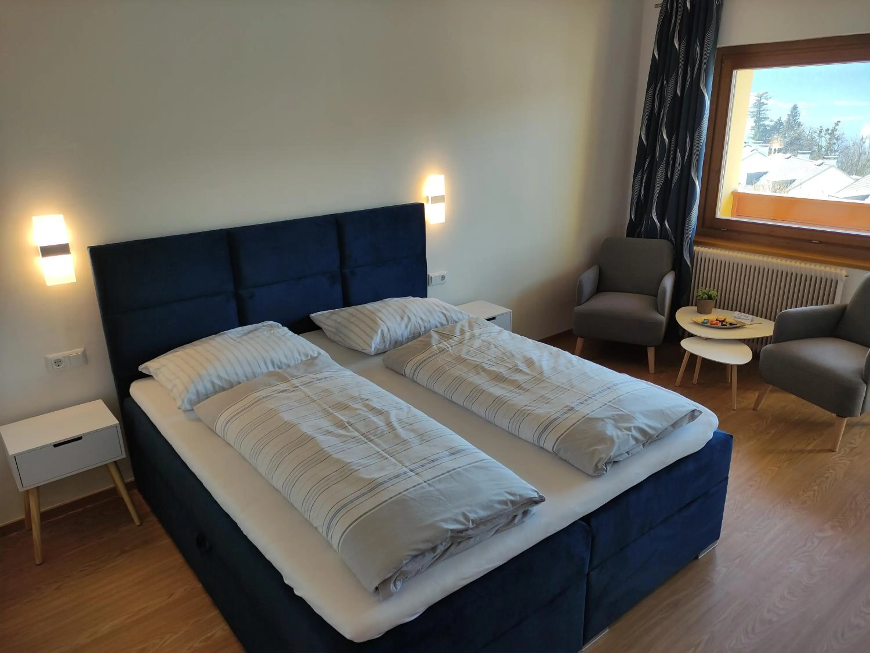 Photo of the whole room, Bed in Pension zum Mühlrad