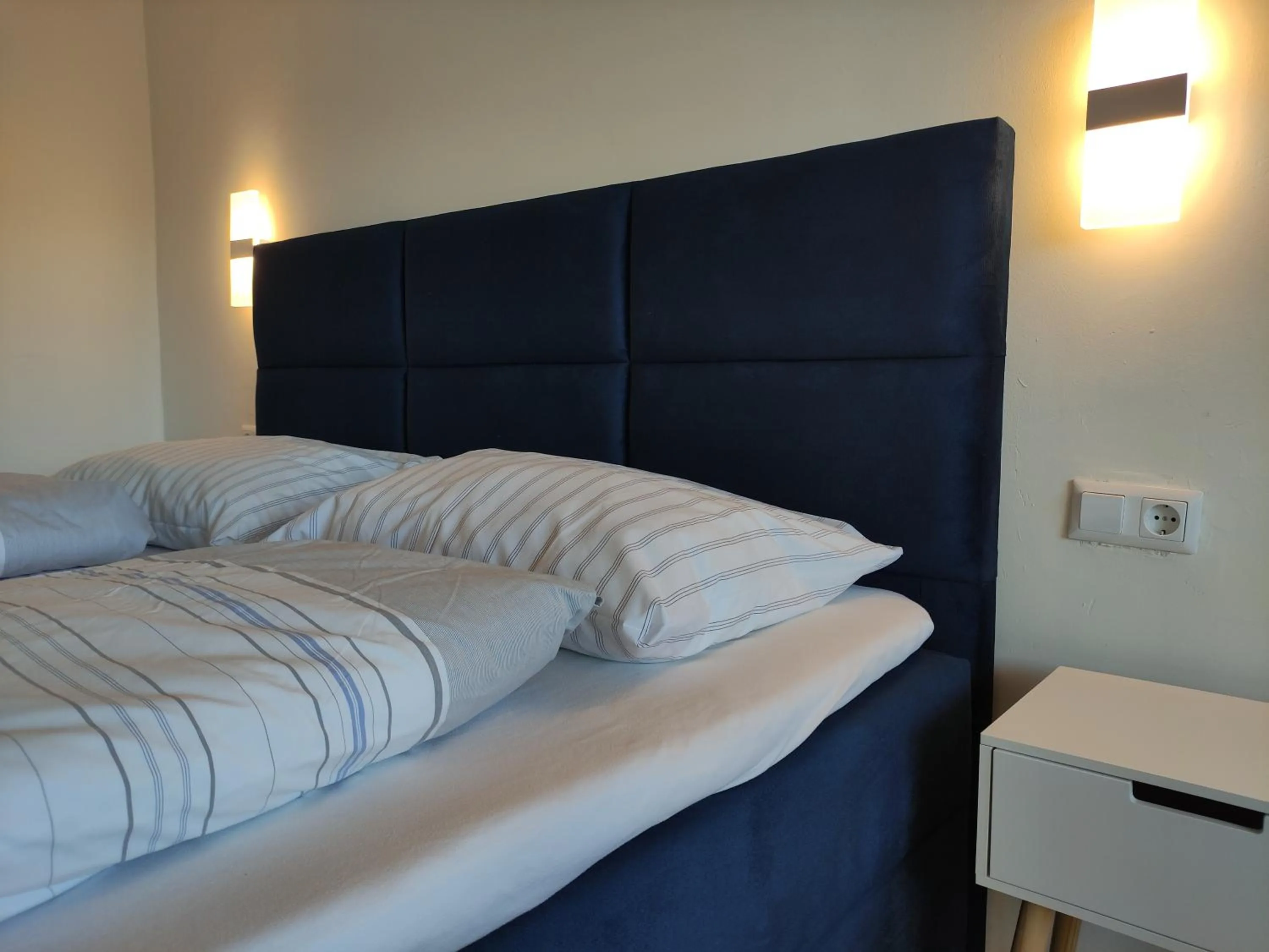 Photo of the whole room, Bed in Pension zum Mühlrad