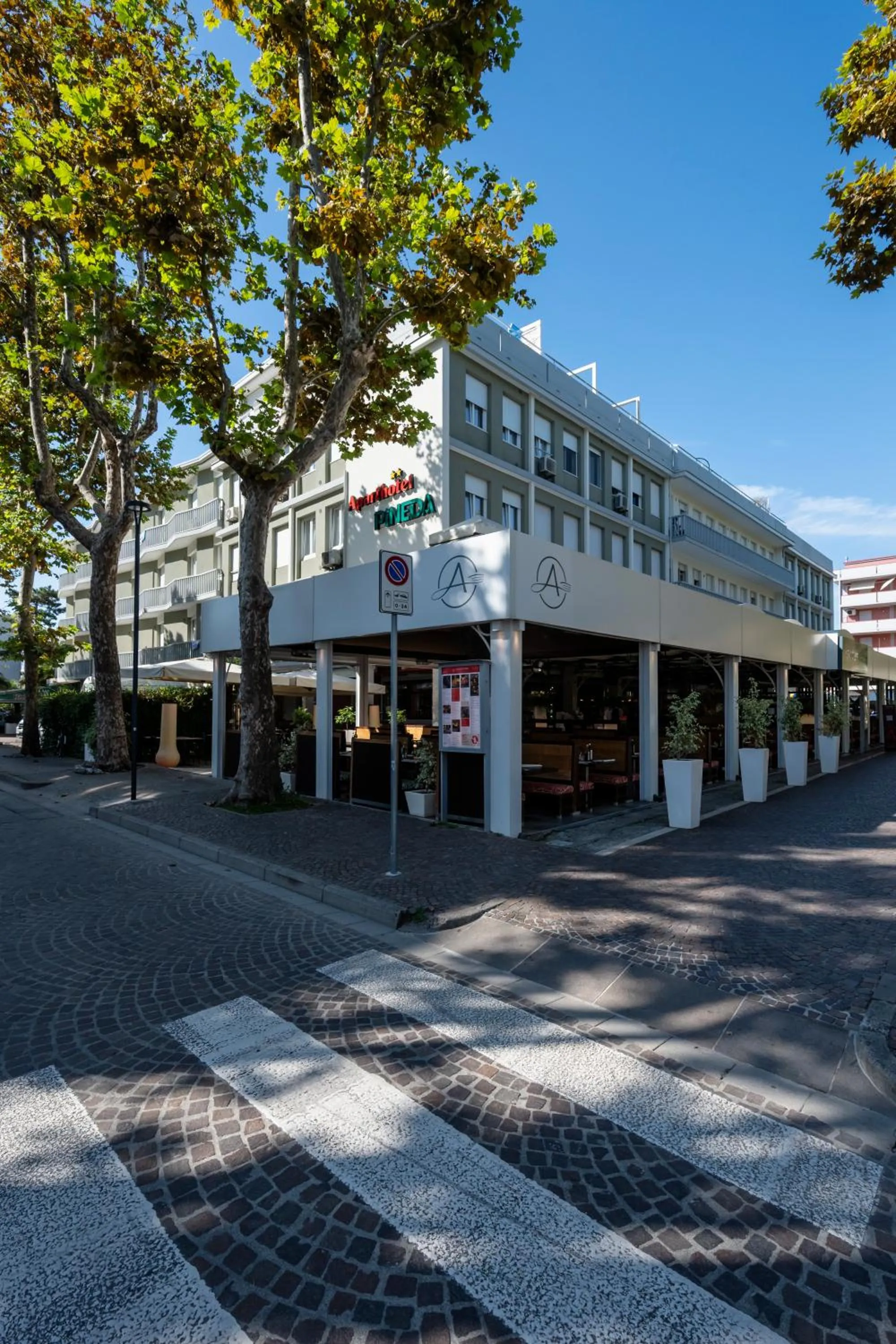 Property building in Aparthotel Pineda