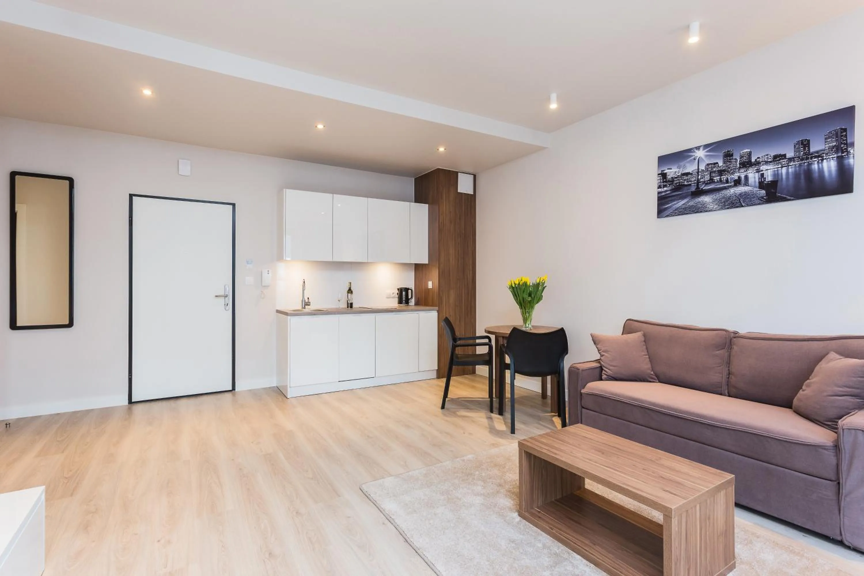 Living room in Platinum Residence Mokotów