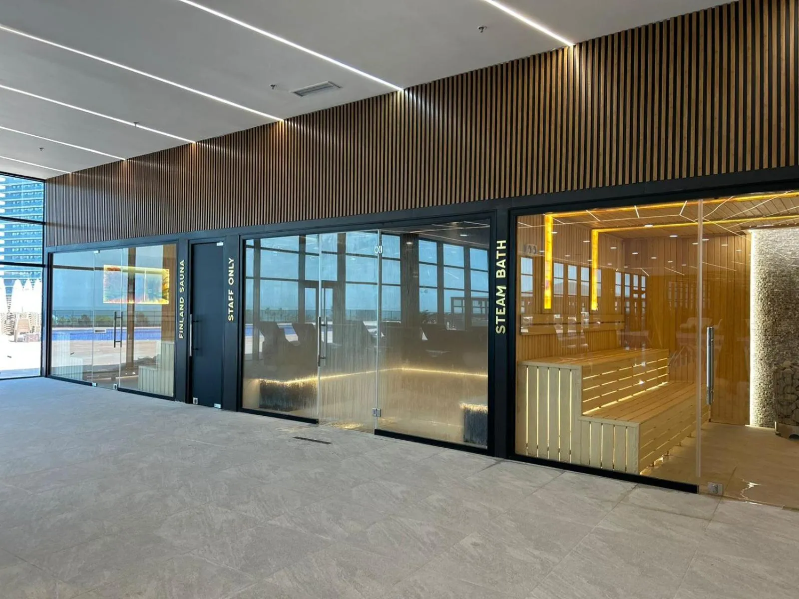 Sauna in Euphoria Batumi Convention & Casino Hotel