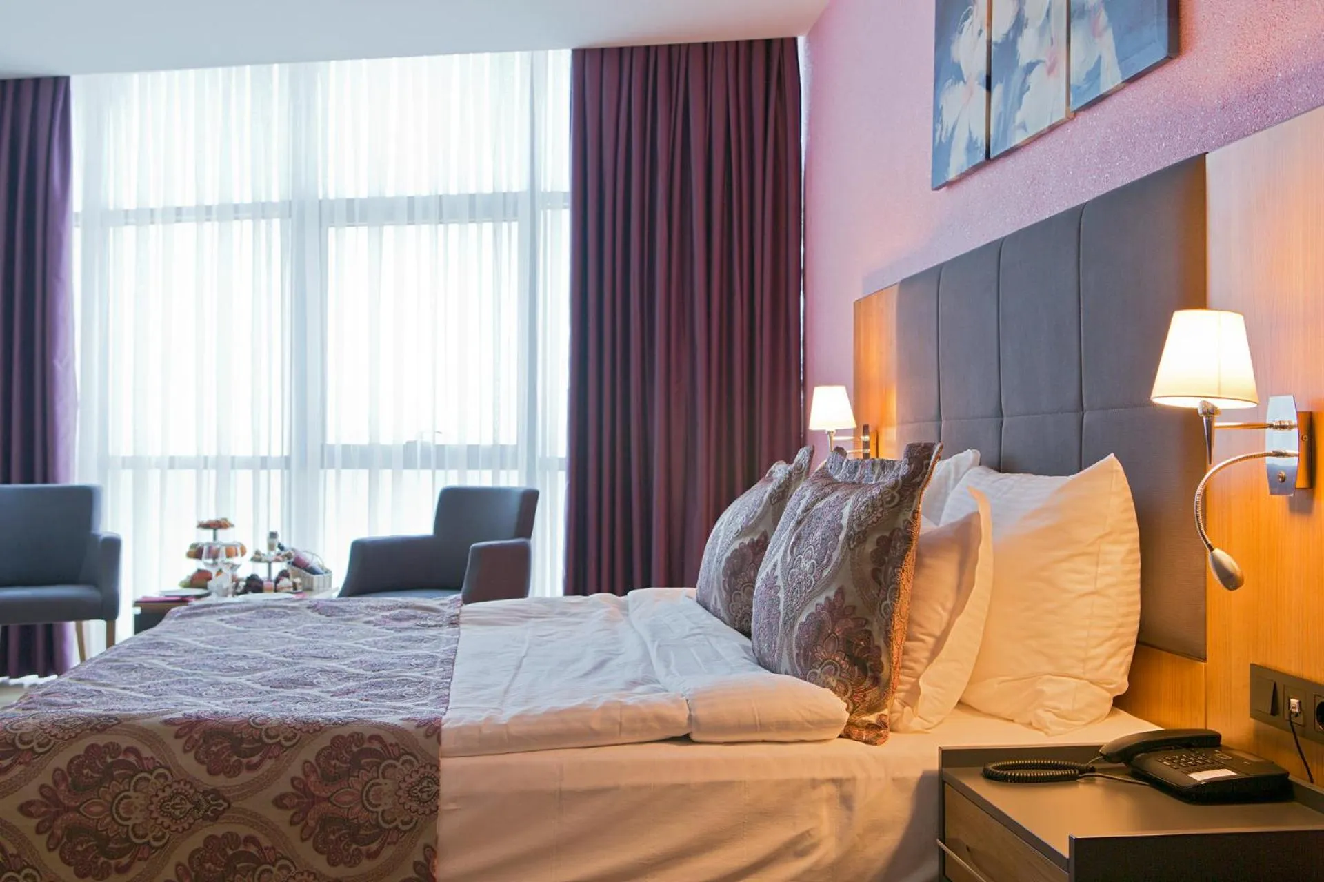Bedroom, Bed in Euphoria Batumi Convention & Casino Hotel