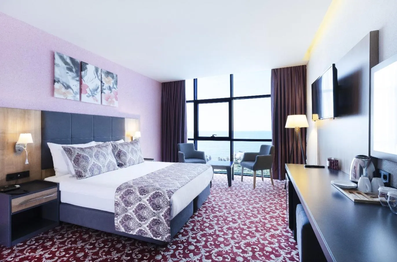 Photo of the whole room, Bed in Euphoria Batumi Convention & Casino Hotel