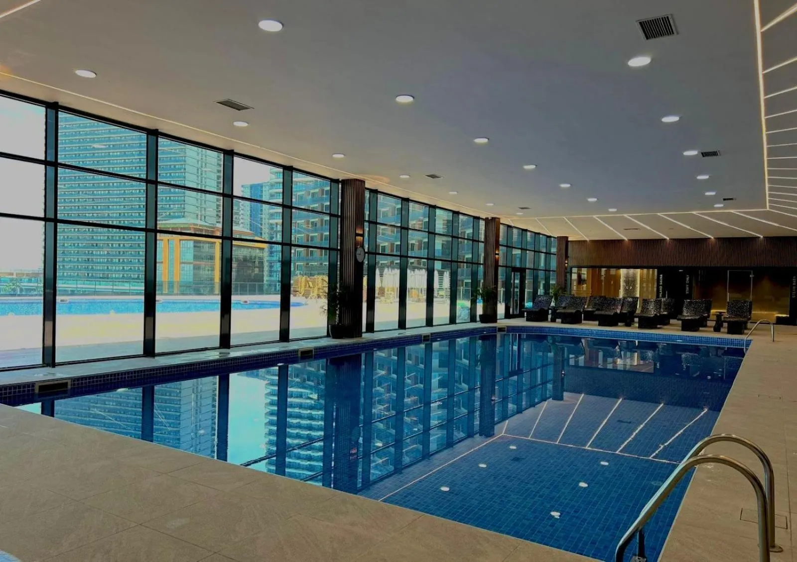 Swimming pool in Euphoria Batumi Convention & Casino Hotel
