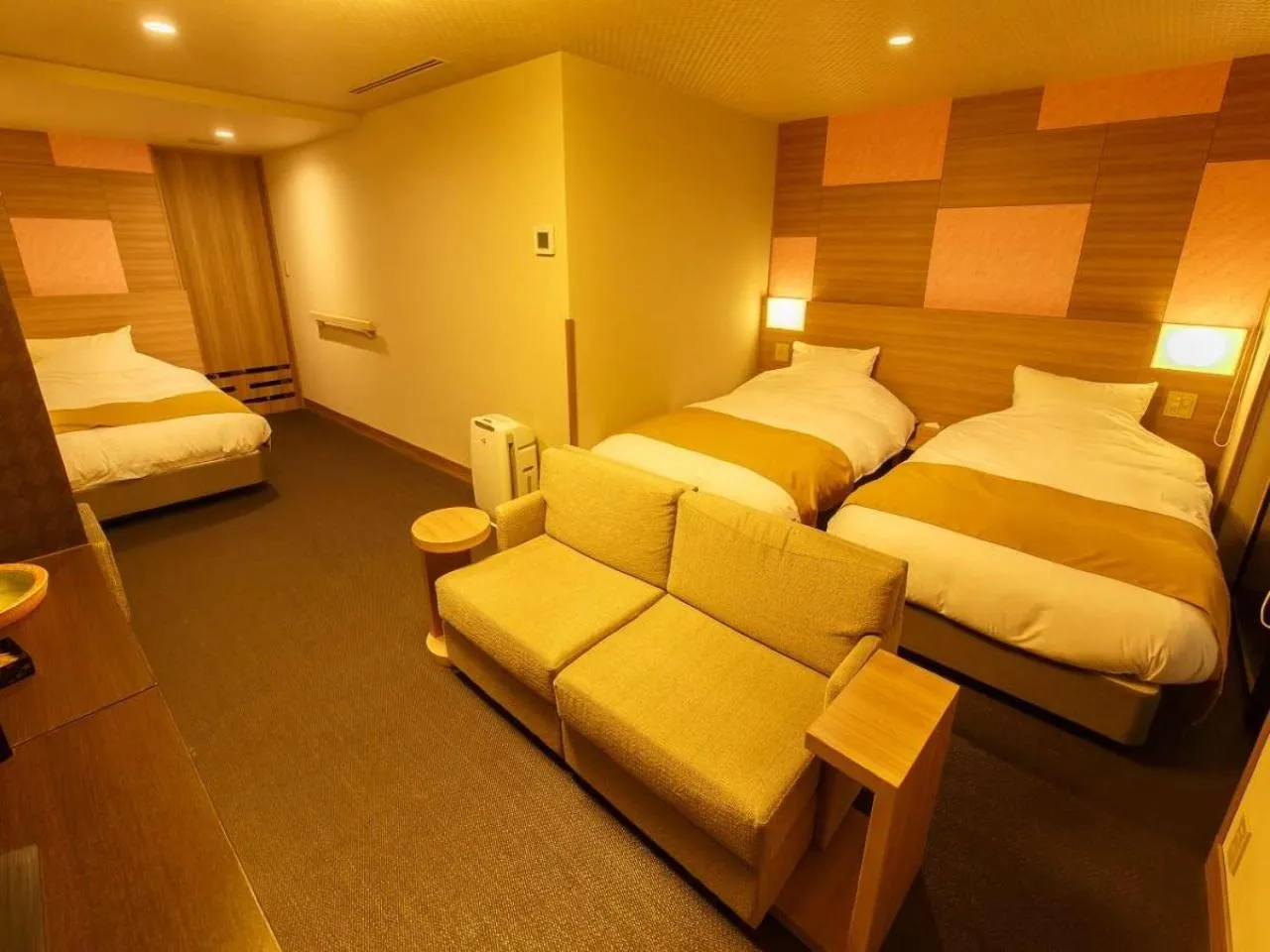 Bed in Tsukino Yado Sara