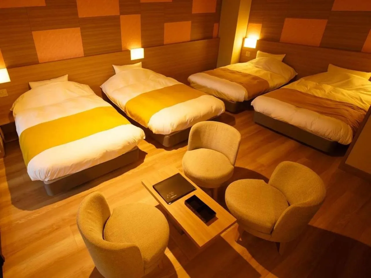 Bed in Tsukino Yado Sara