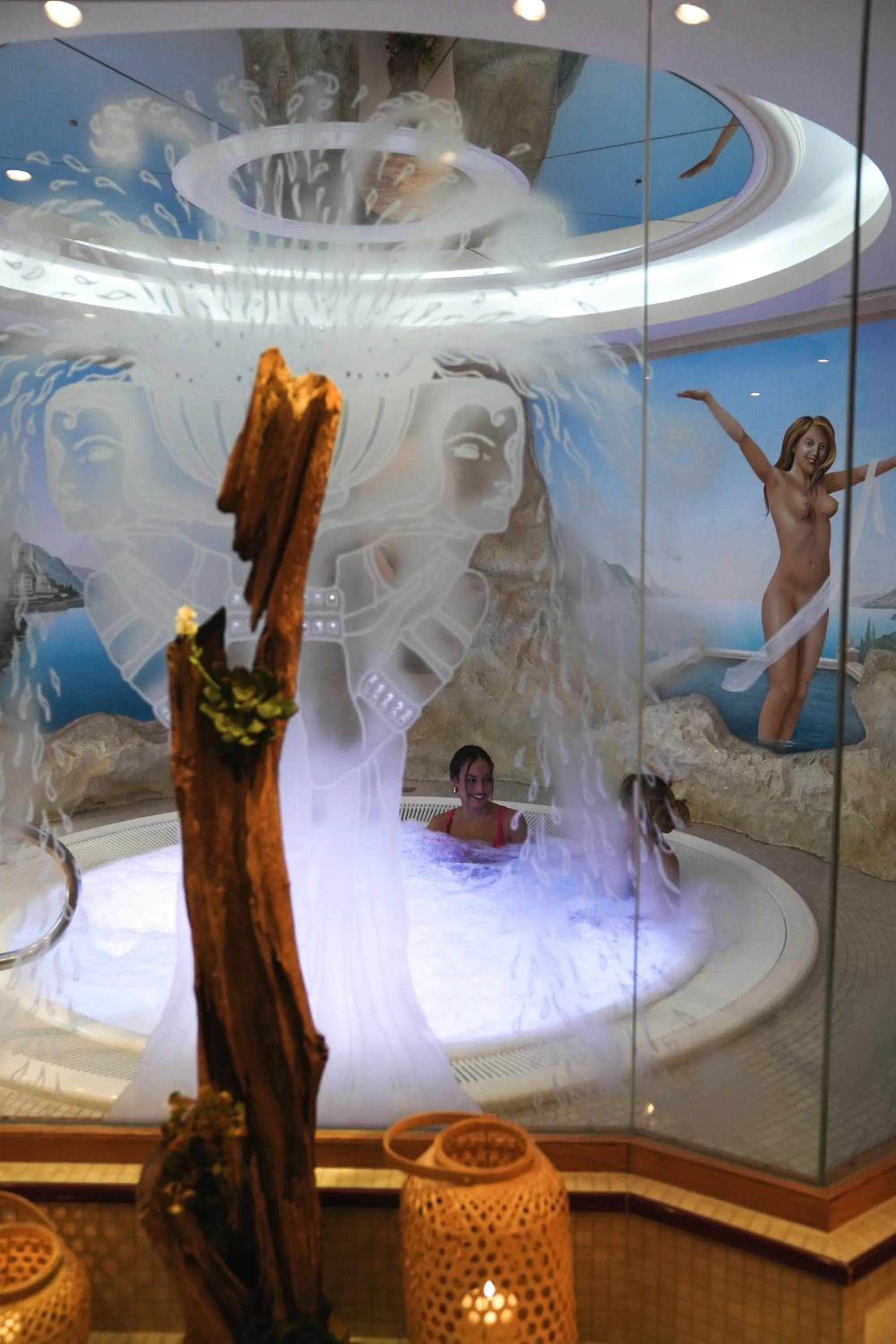 Hot Tub in Hotel Alpenjuwel 4 Sterne Superior