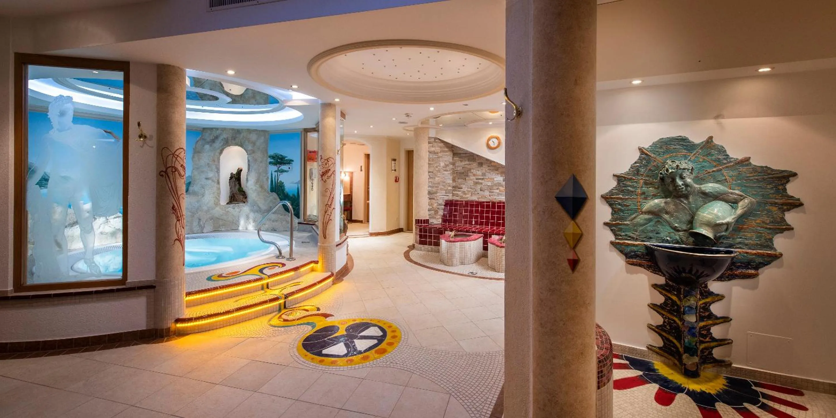 Hot Tub in Hotel Alpenjuwel 4 Sterne Superior