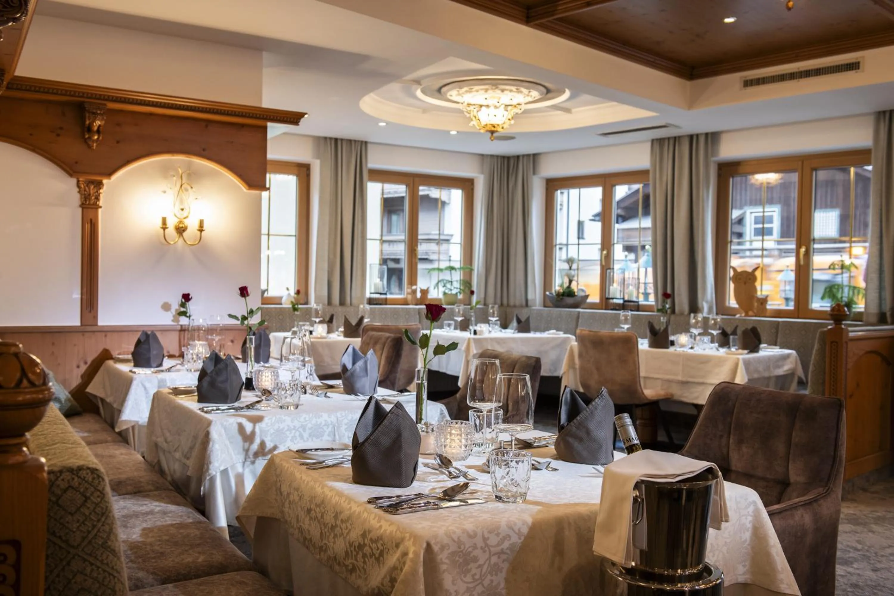 Restaurant/places to eat in Hotel Alpenjuwel 4 Sterne Superior