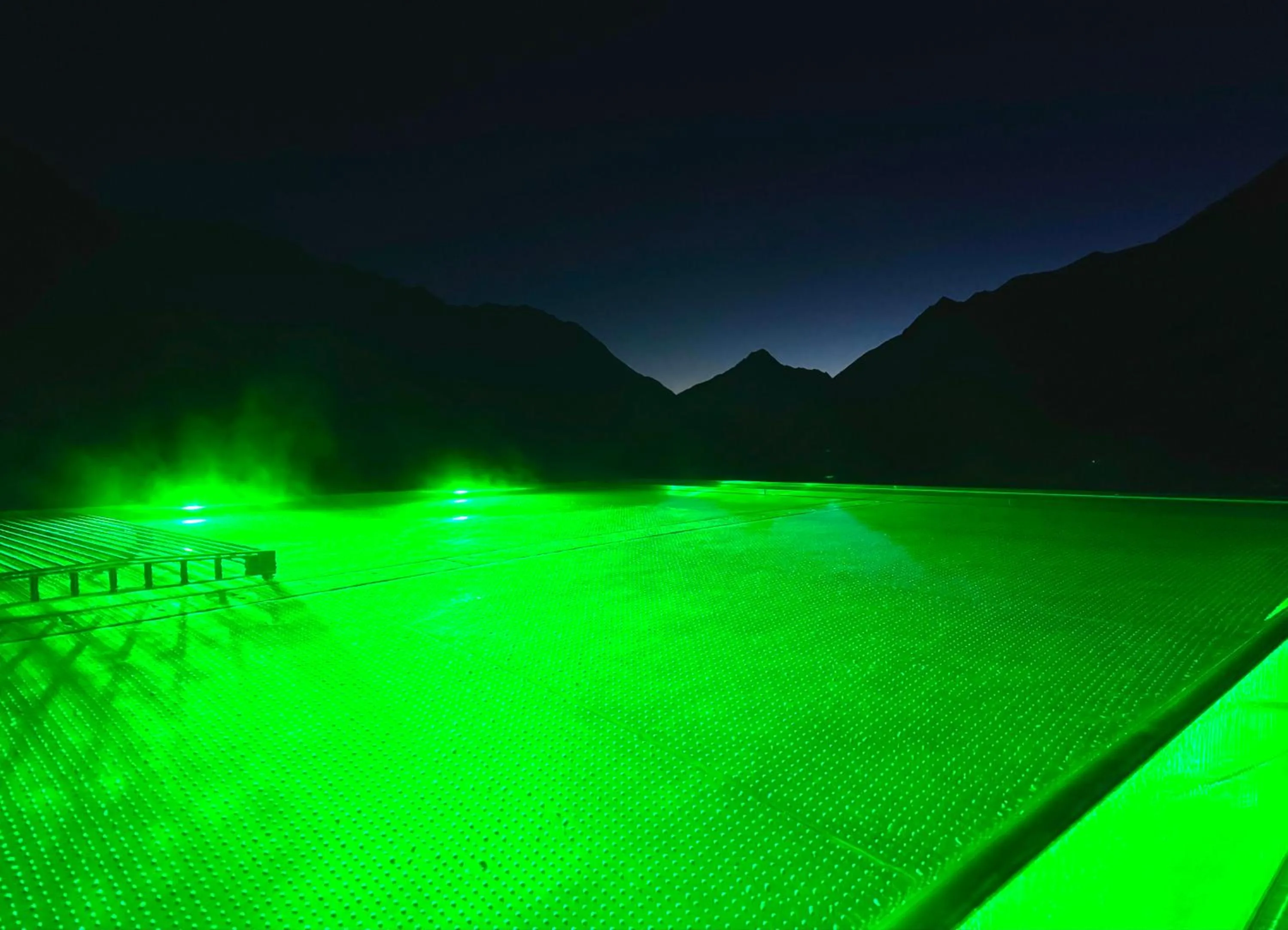 Swimming pool in Hotel Silbertal