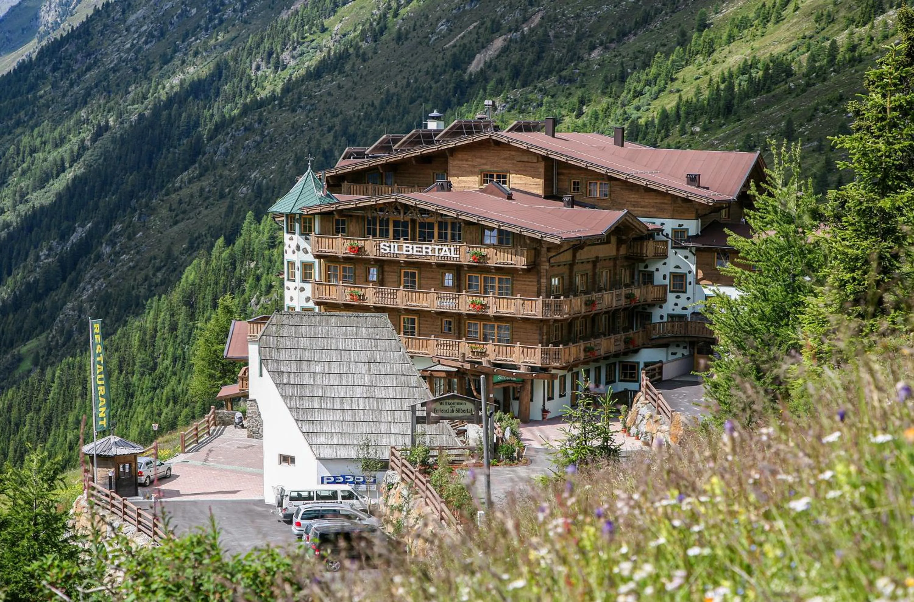 Property building in Hotel Silbertal