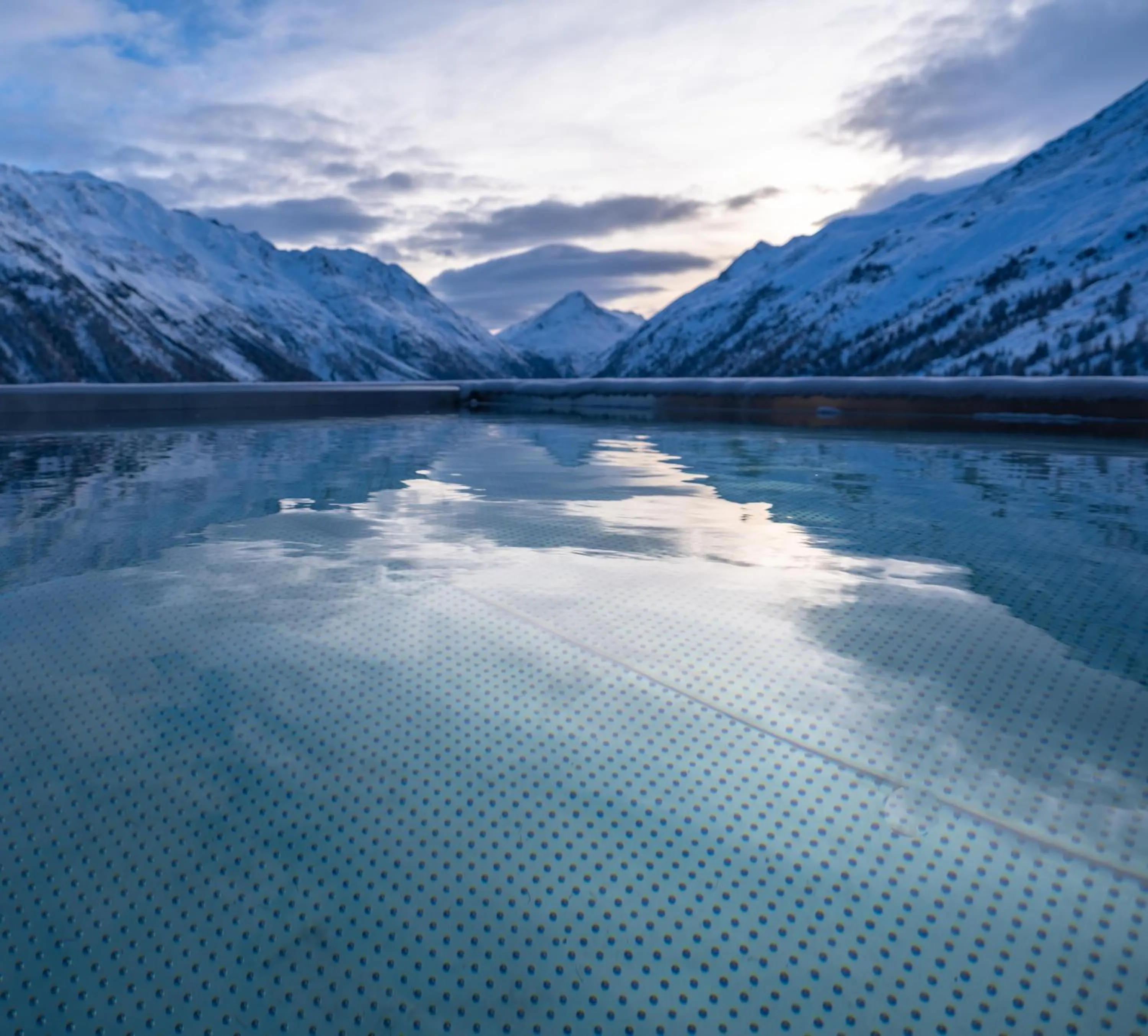 Swimming pool in Hotel Silbertal