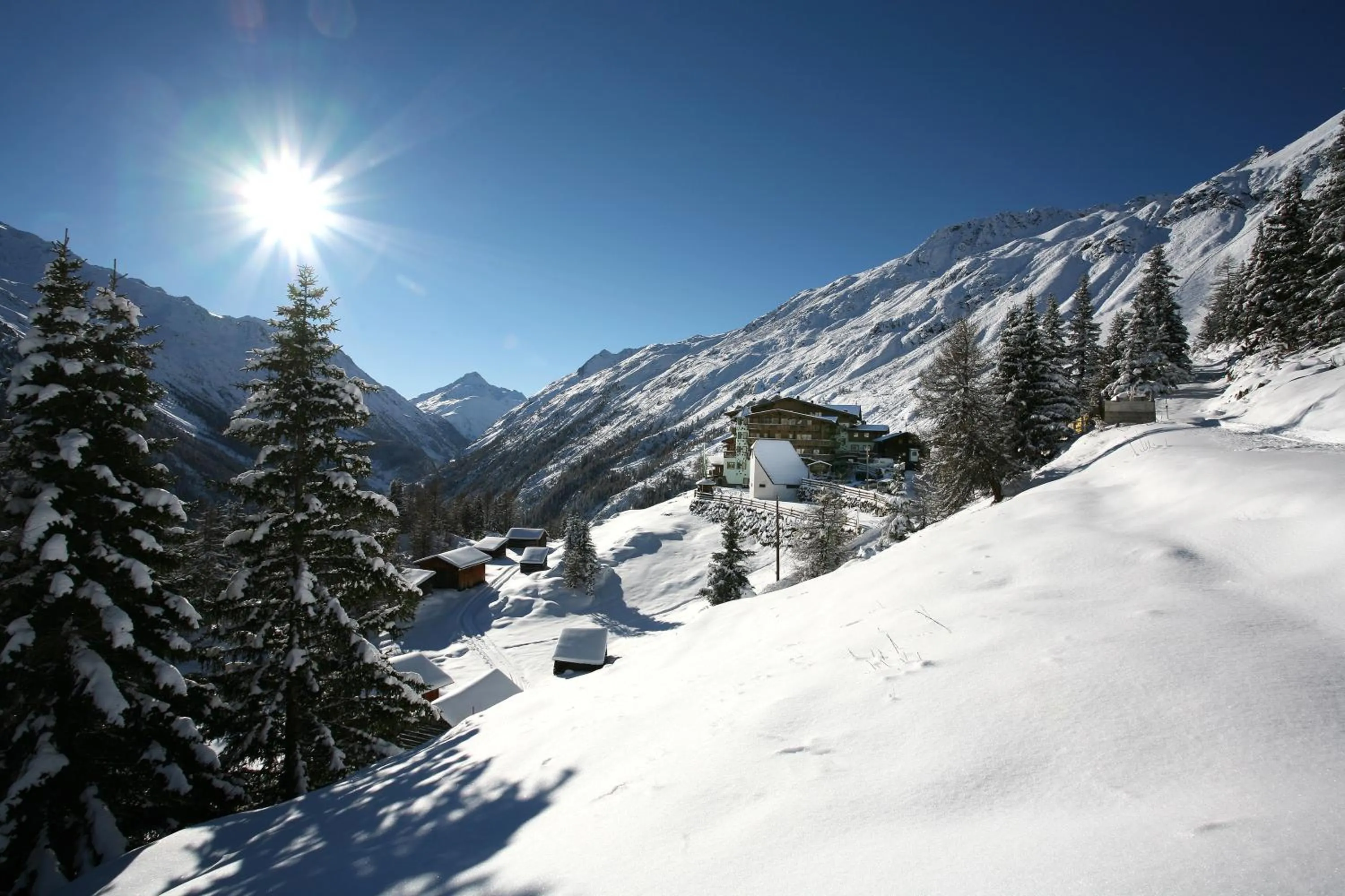 Property building in Hotel Silbertal