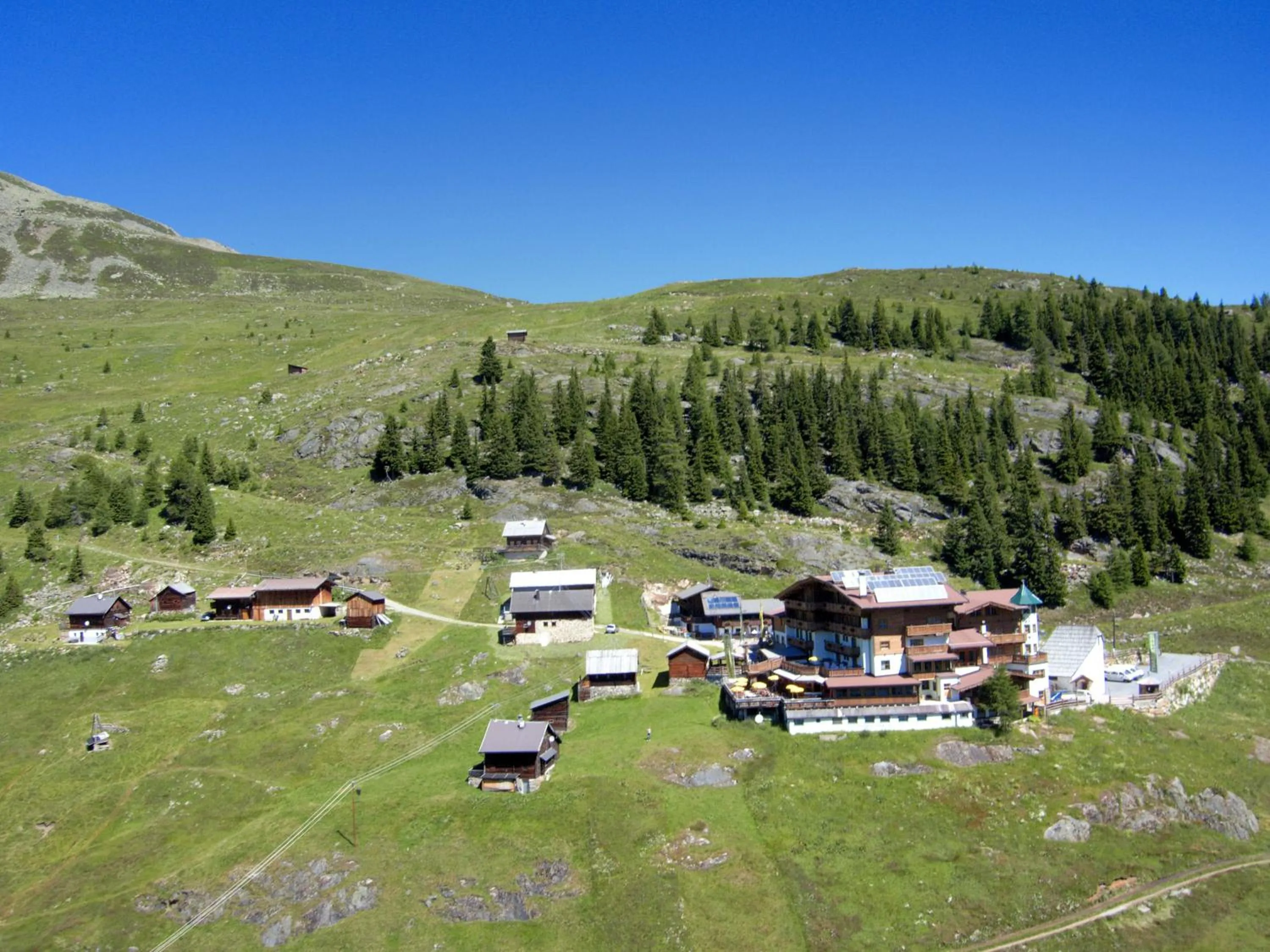 Bird's eye view in Hotel Silbertal