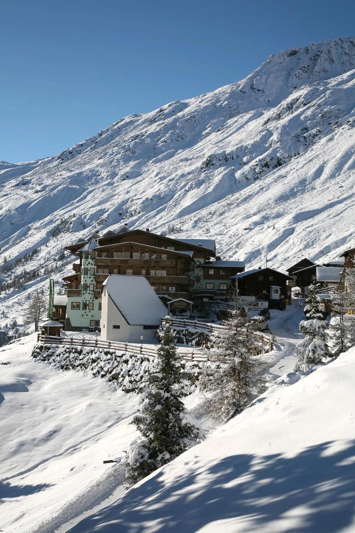 Property building in Hotel Silbertal