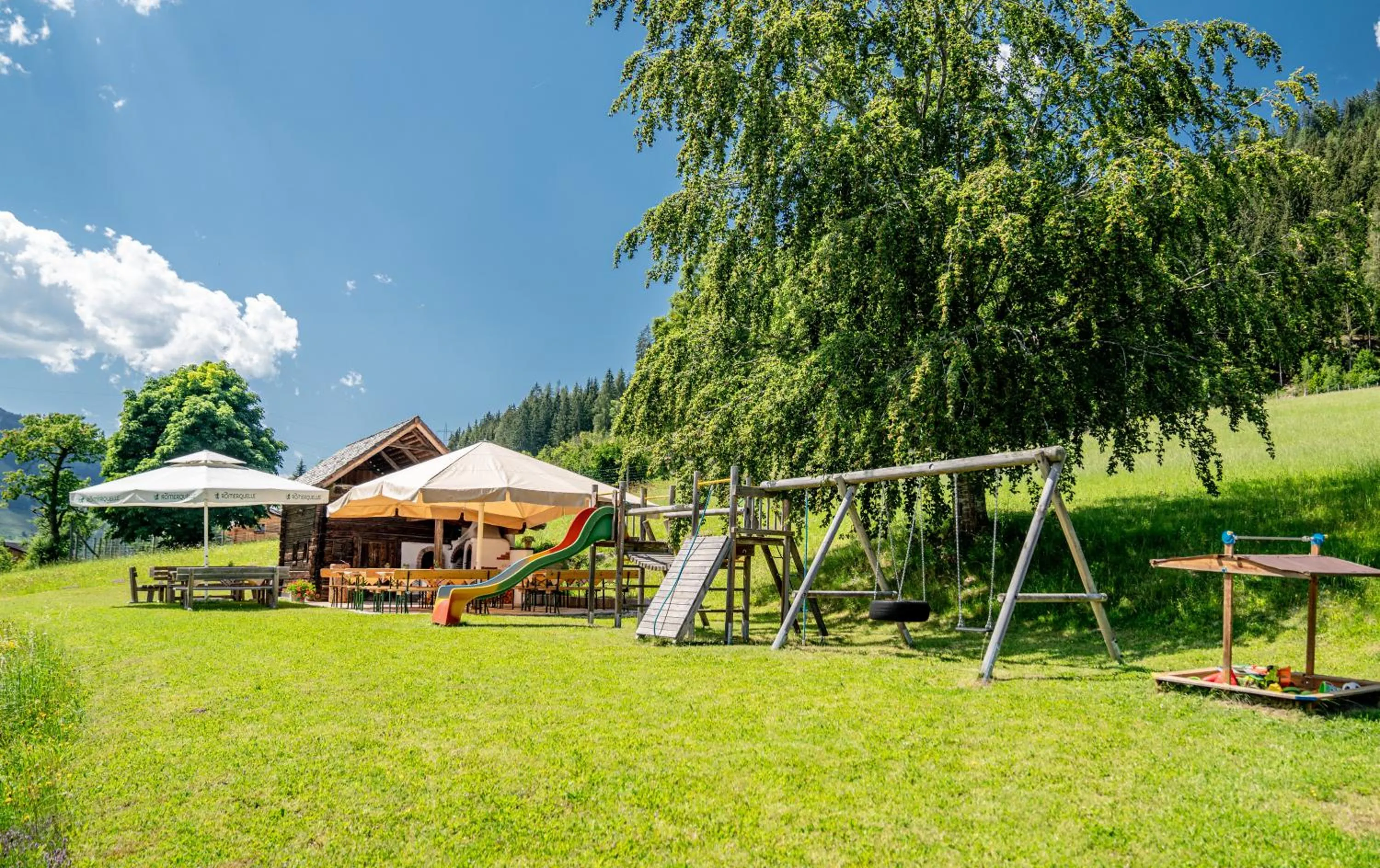 BBQ facilities in Hotel Sonnschupfer
