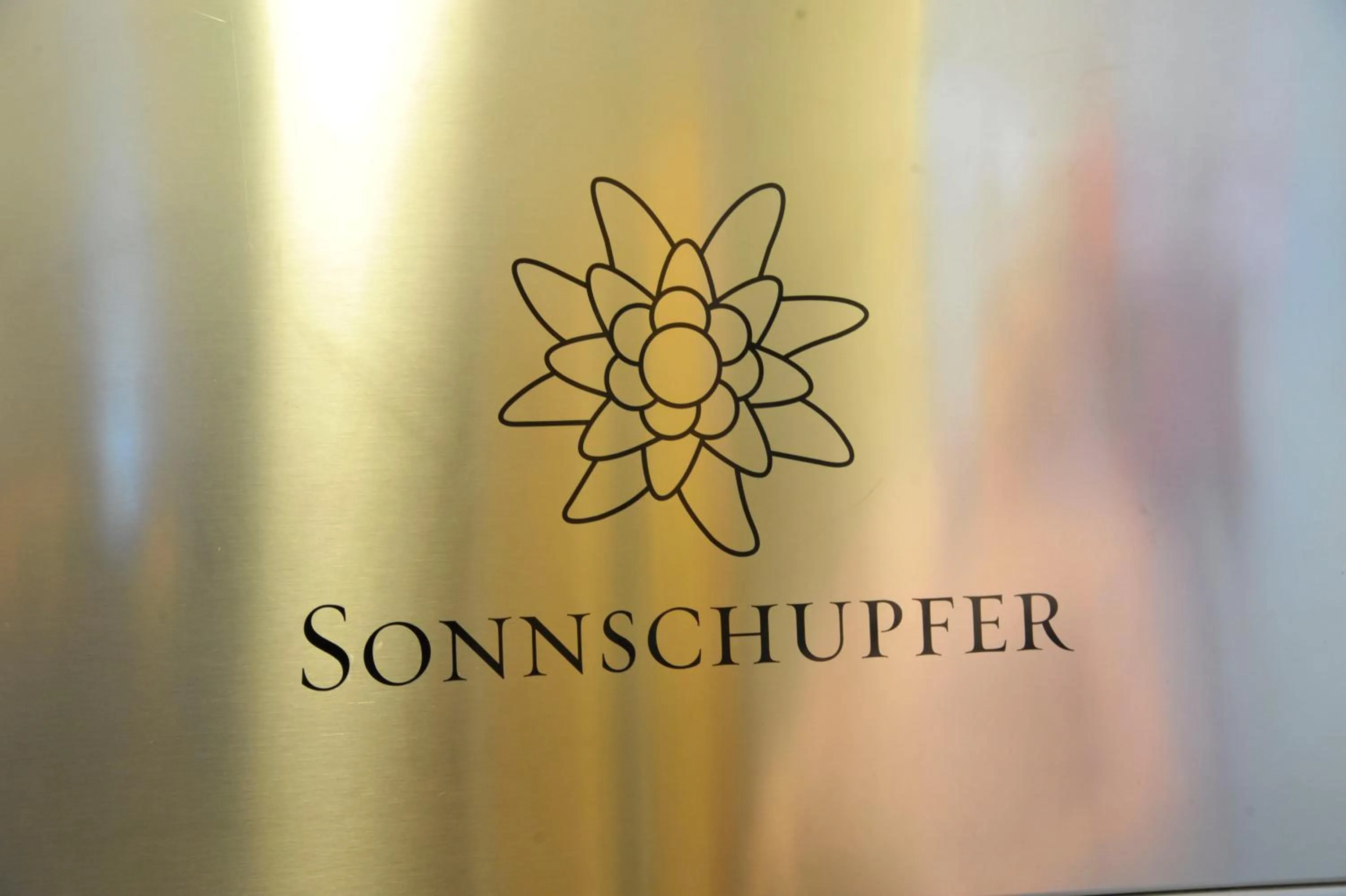 Decorative detail in Hotel Sonnschupfer