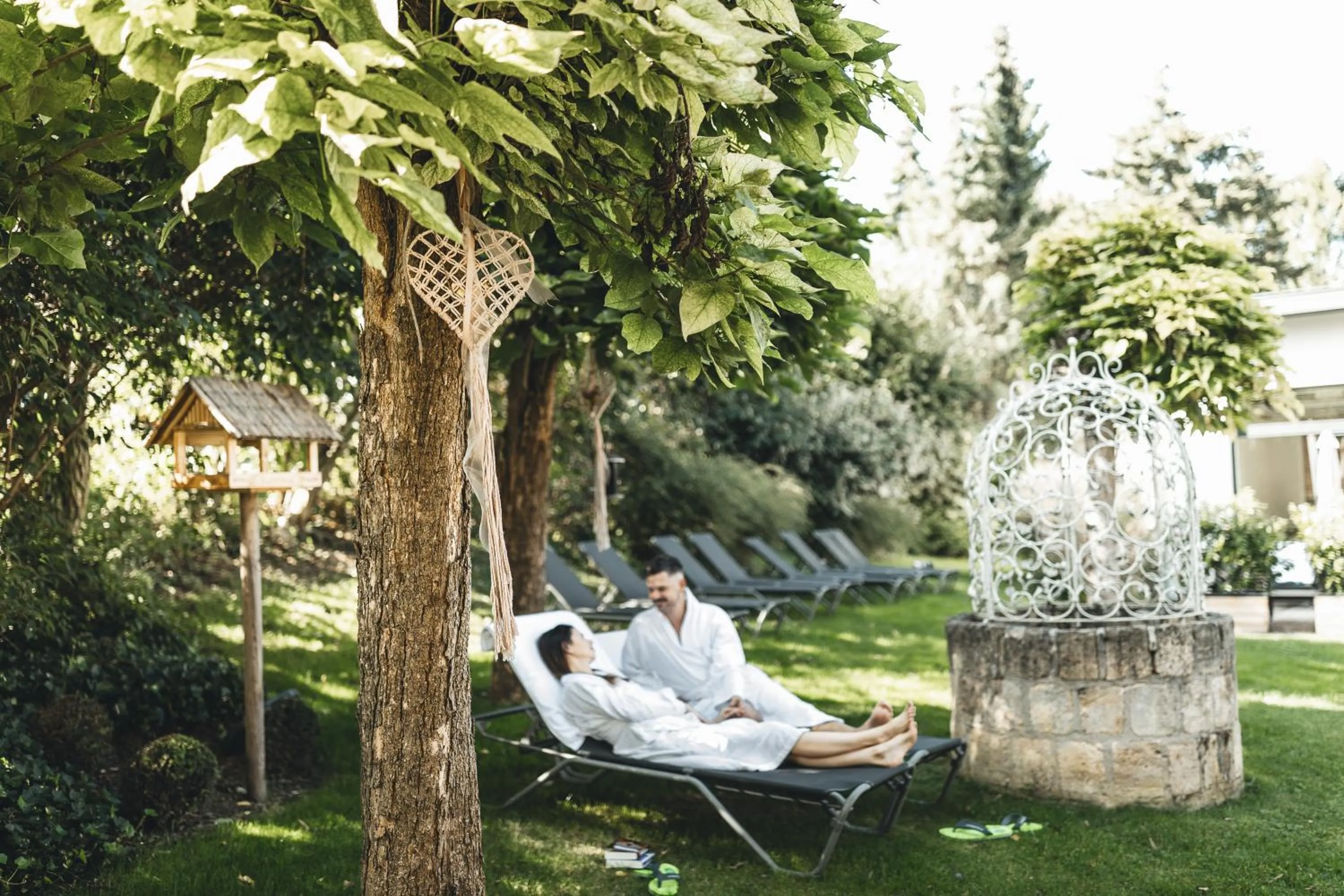 Garden in Vulkanlandhotel Legenstein