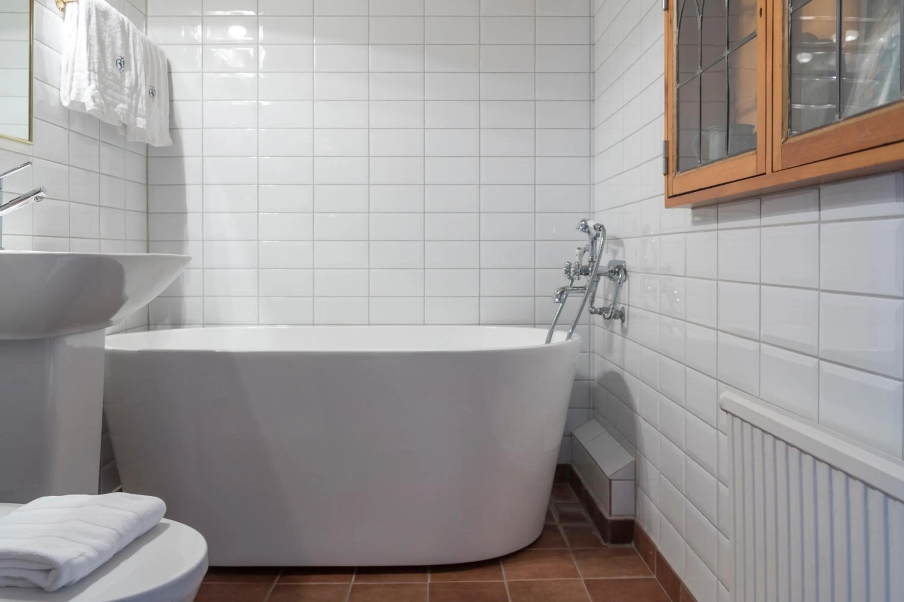 Bathroom in Green Hotel