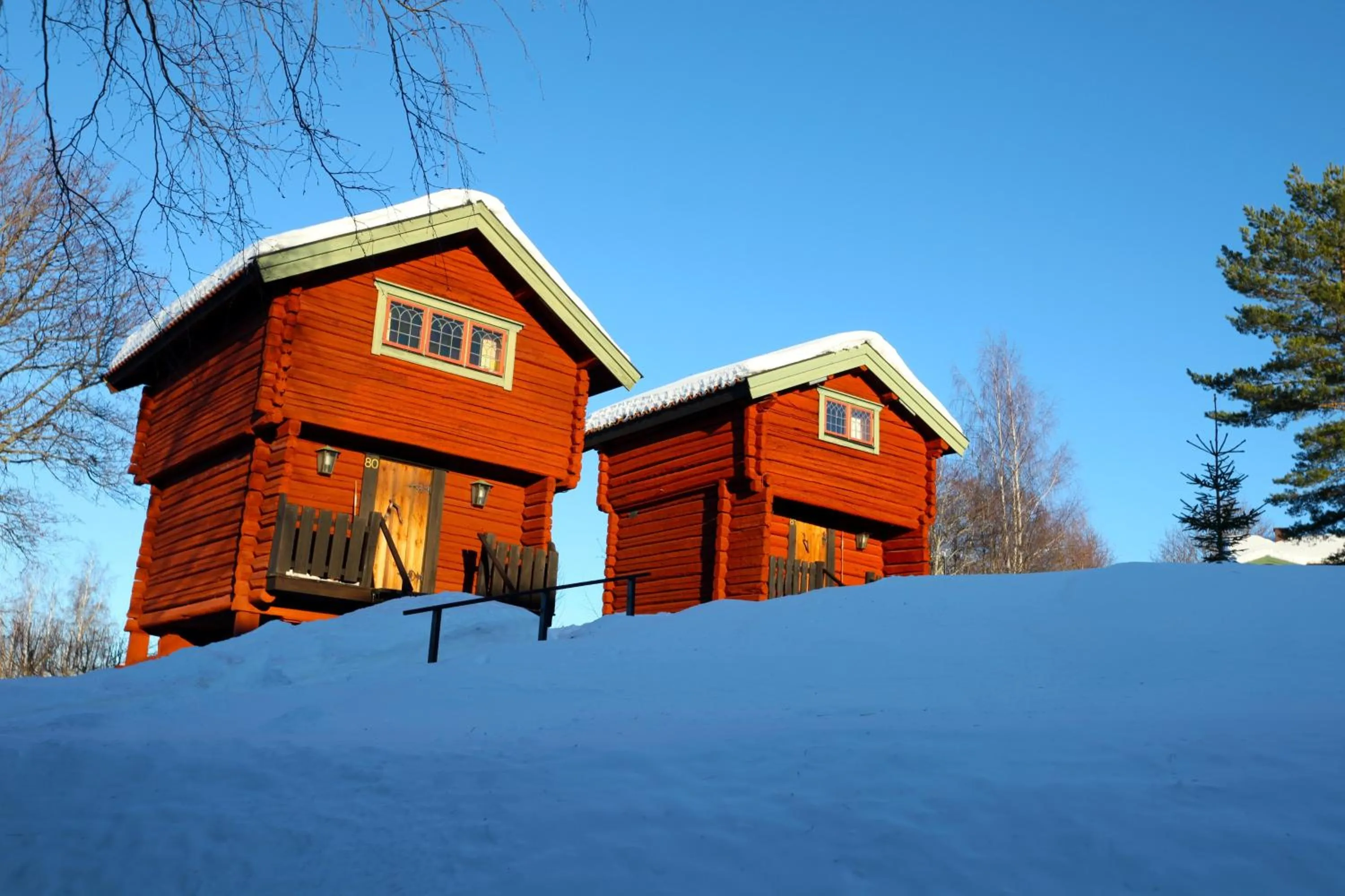 Property building in Green Hotel
