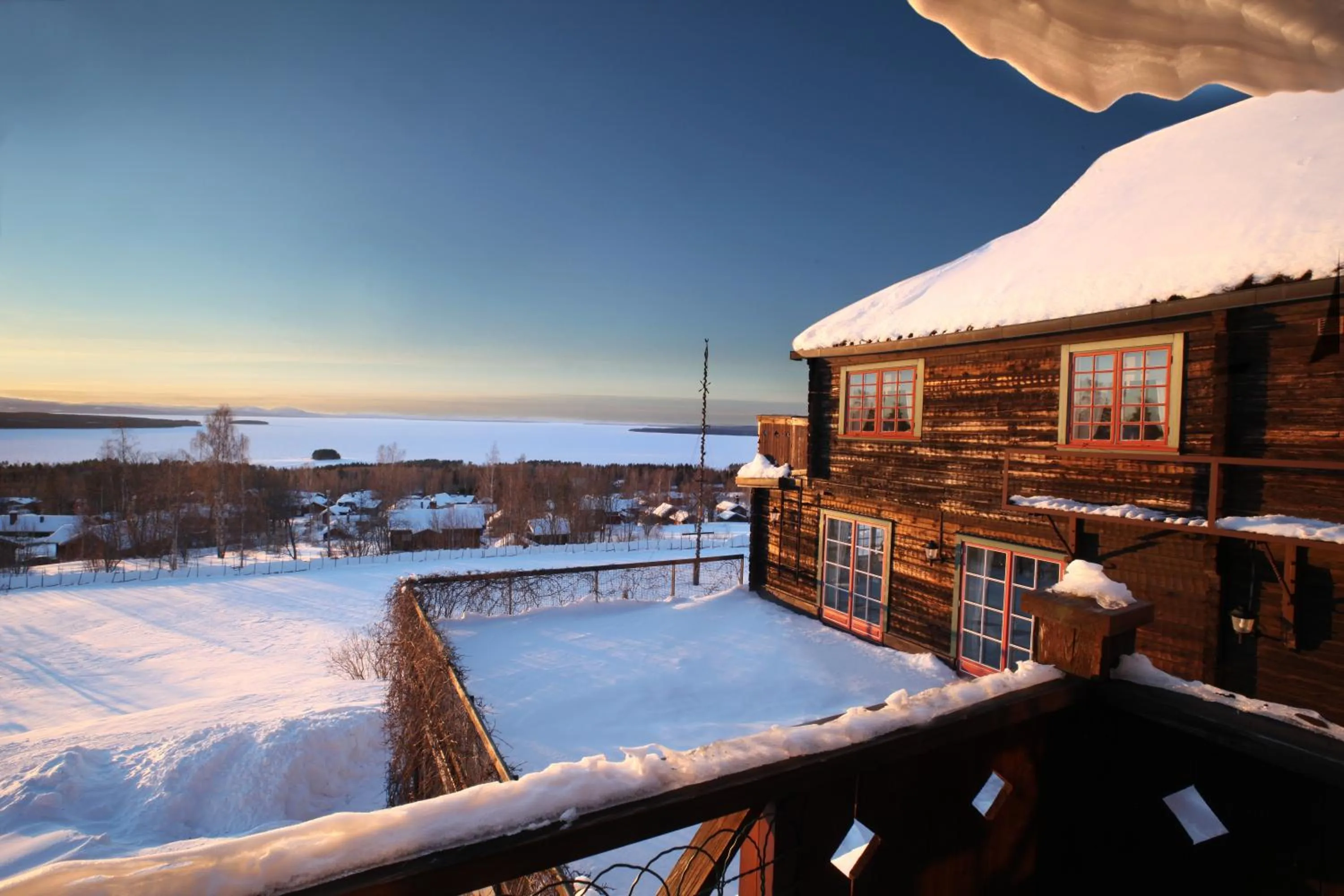 Property building in Green Hotel