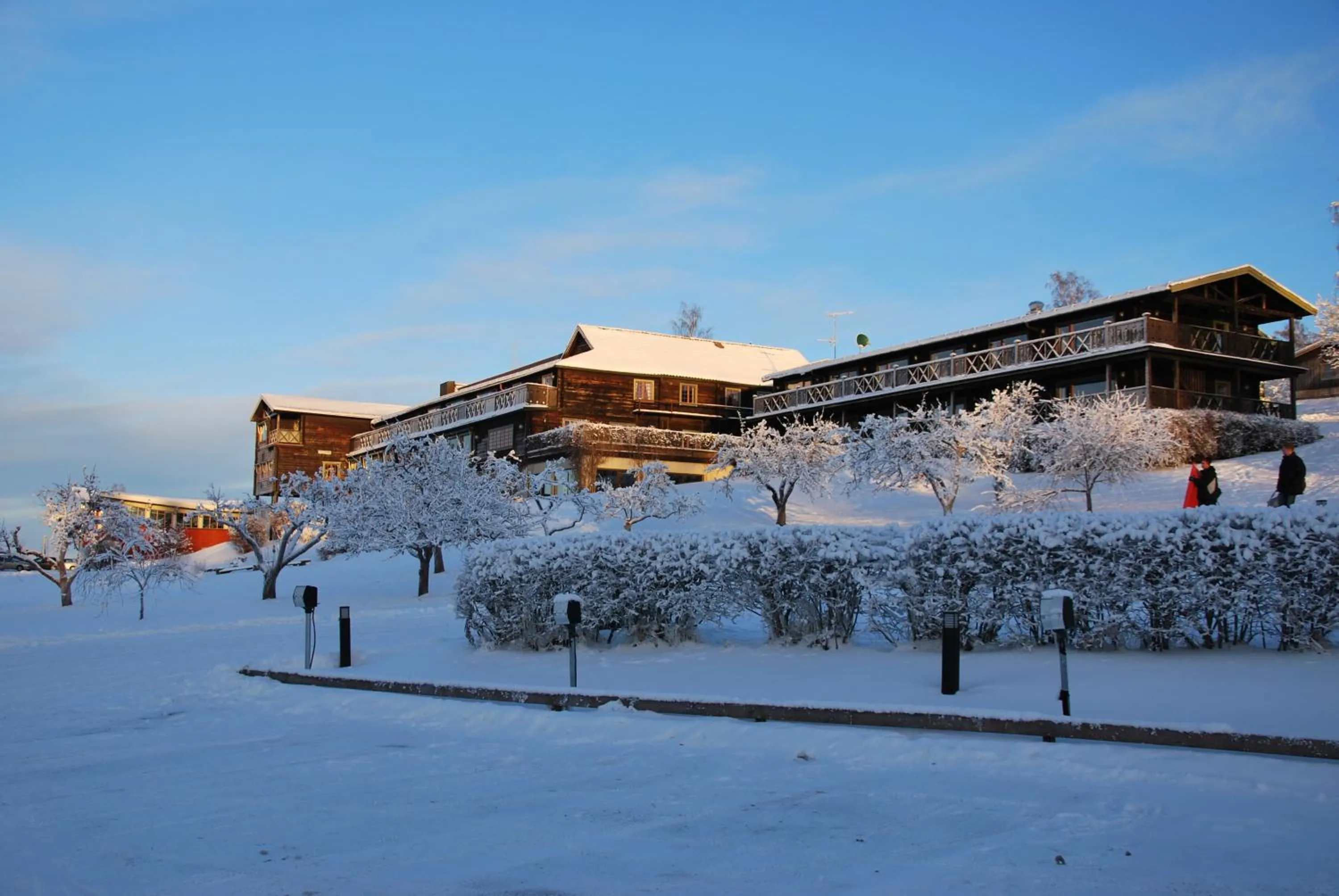 Facade/entrance in Green Hotel