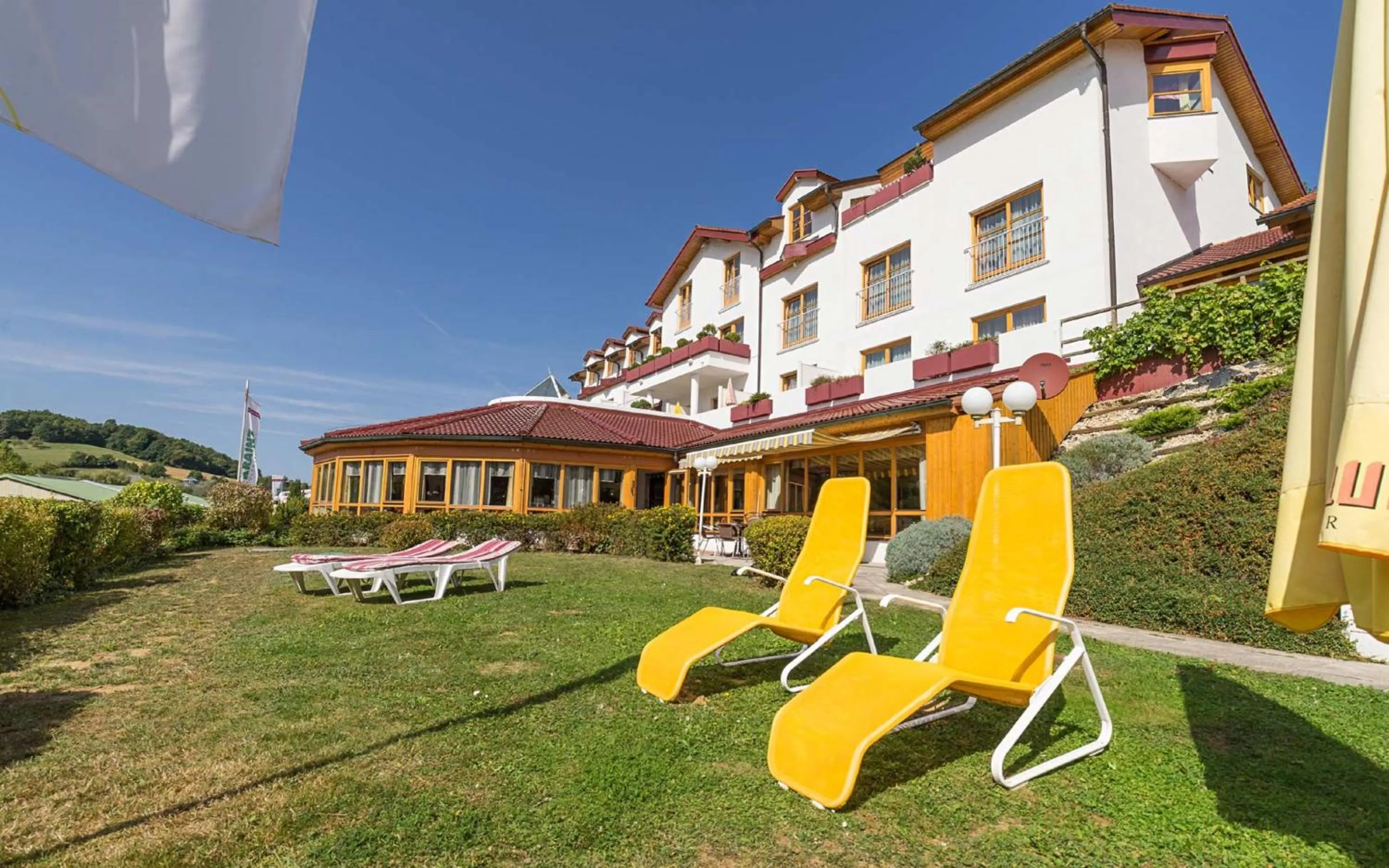 Garden in Vitalhotel Krainz