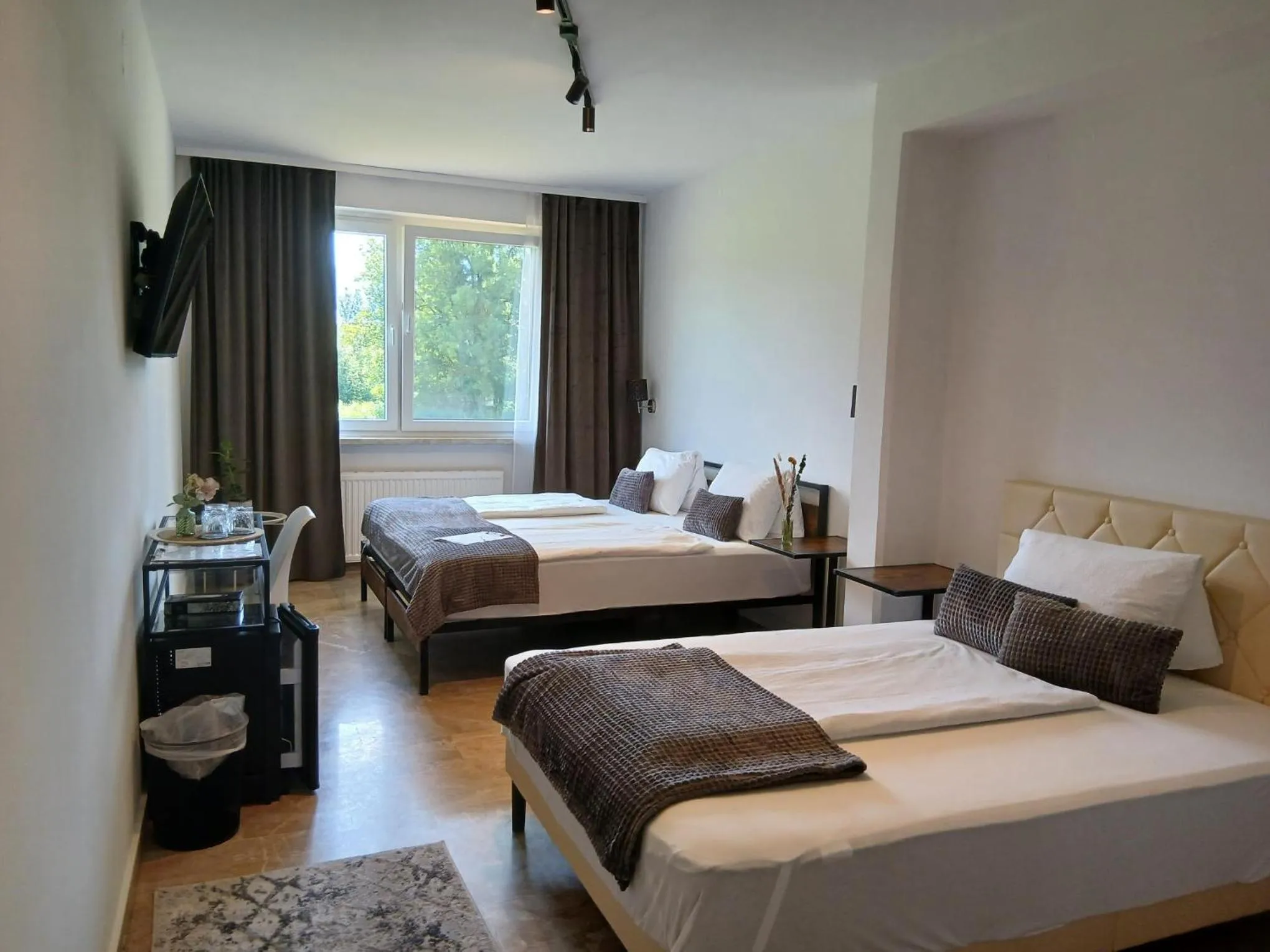 Bed in Hotel Fuchs & Hase SELF CHECK IN