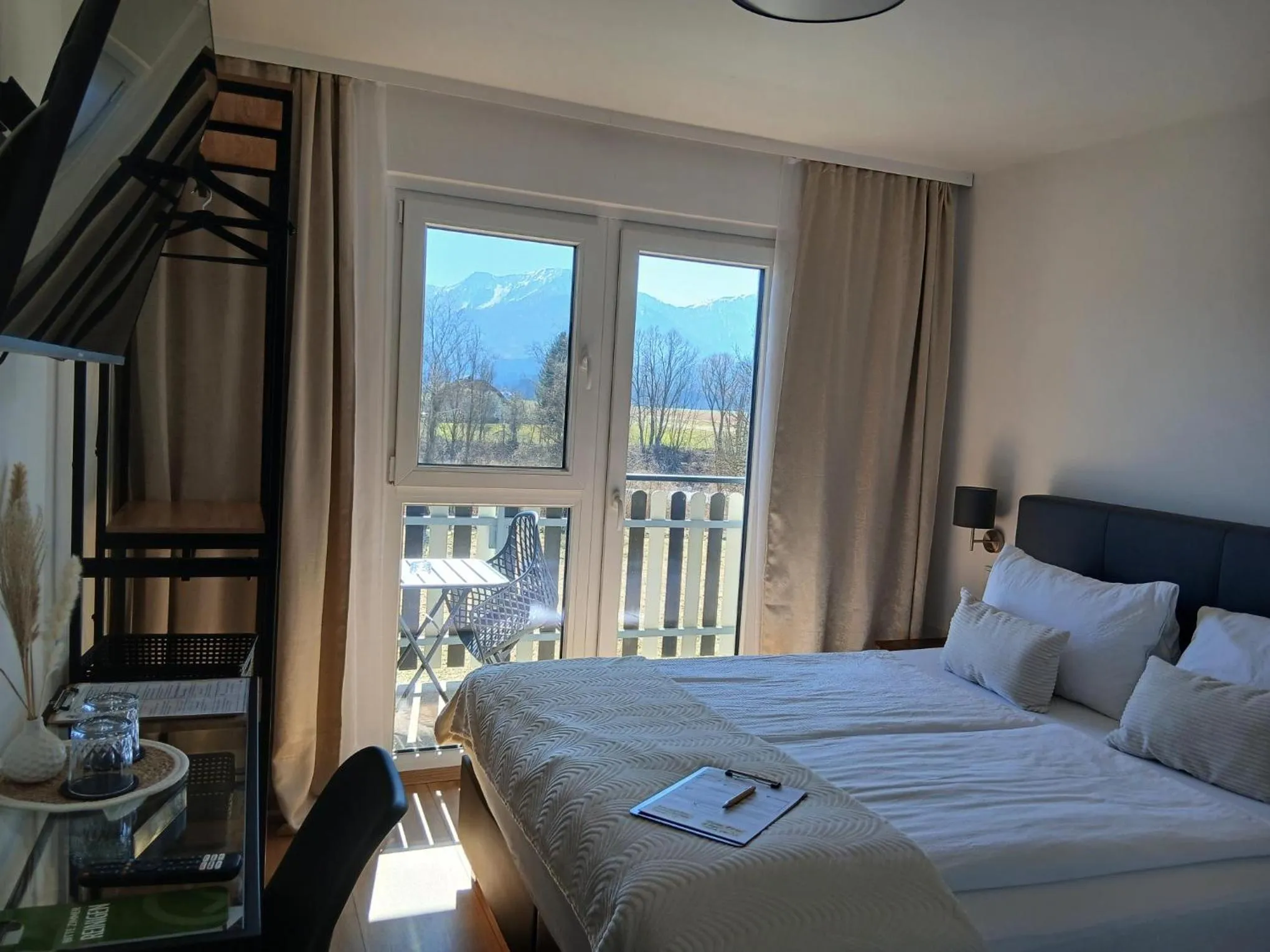 Bed in Hotel Fuchs & Hase SELF CHECK IN