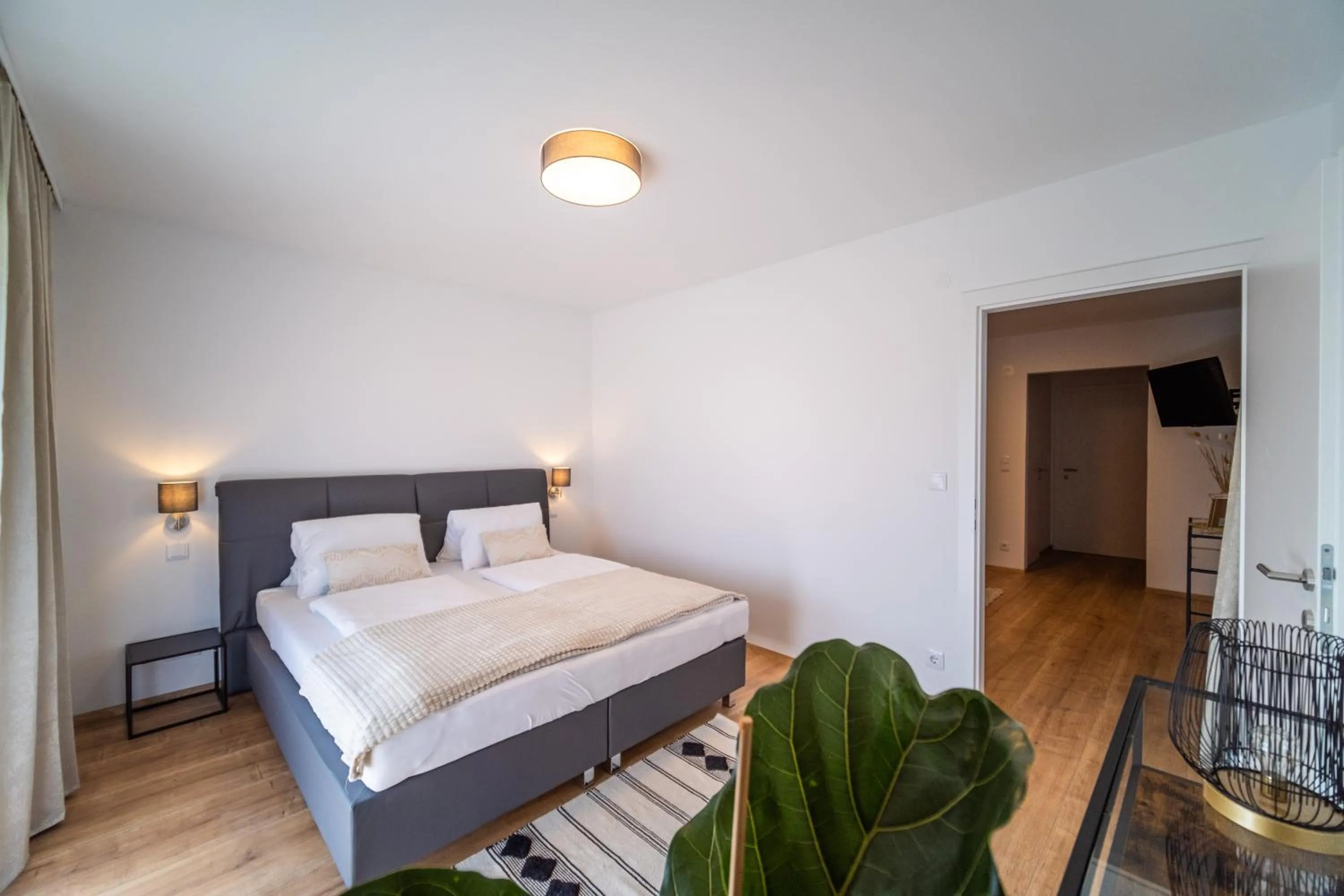 Bed in Hotel Fuchs & Hase SELF CHECK IN